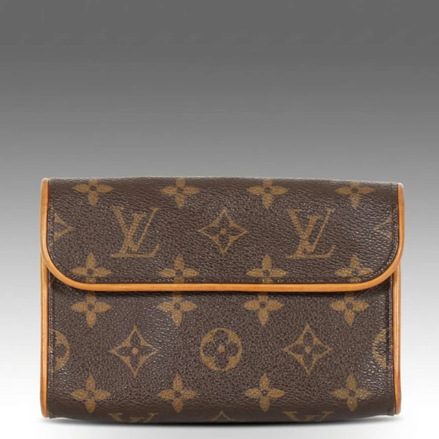 Louis Vuitton Florentine Pochette Belt Bag in Monogram Canvas & Vachetta