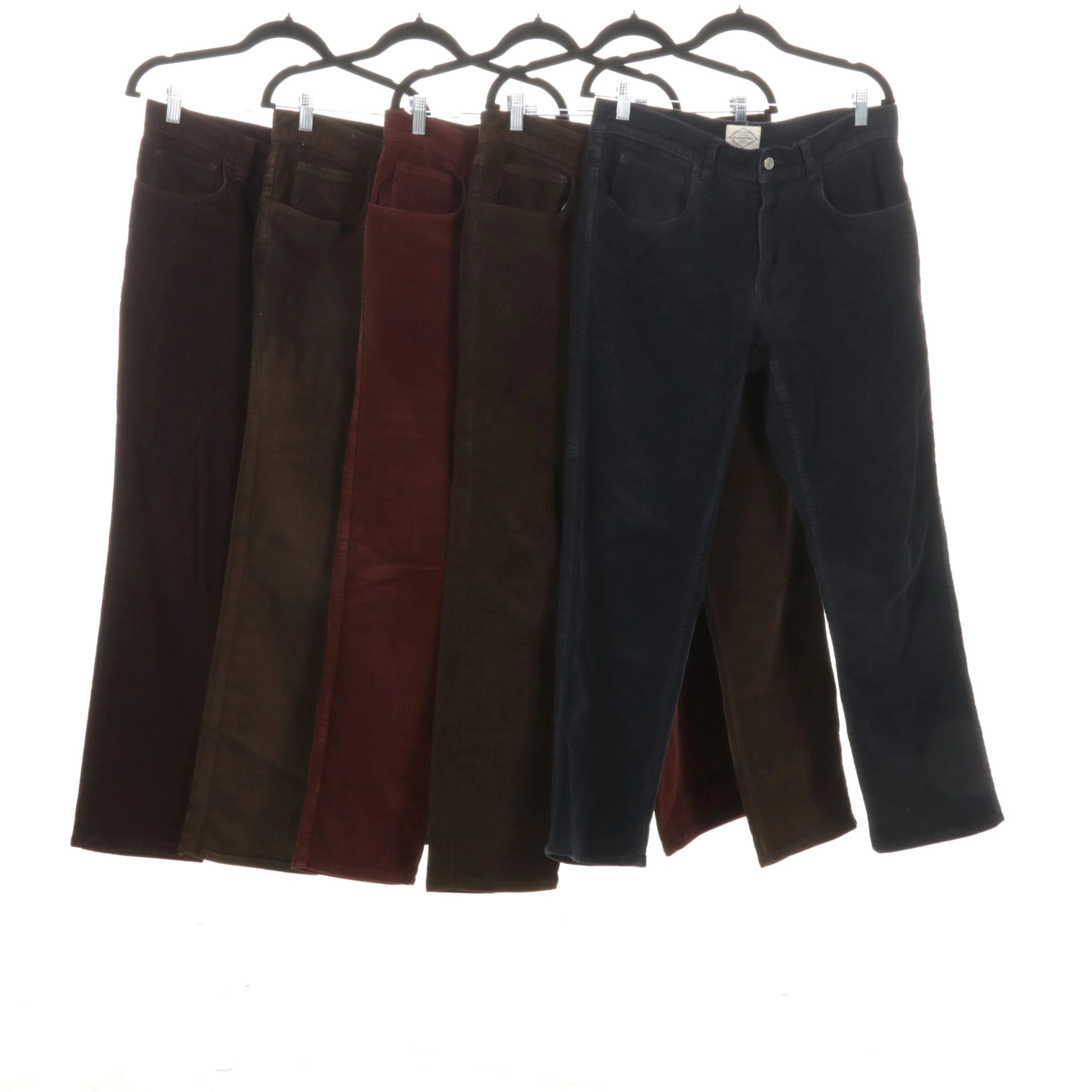 Men's St. John's Bay and Perry Ellis Portfolio Corduroy Pants Collection