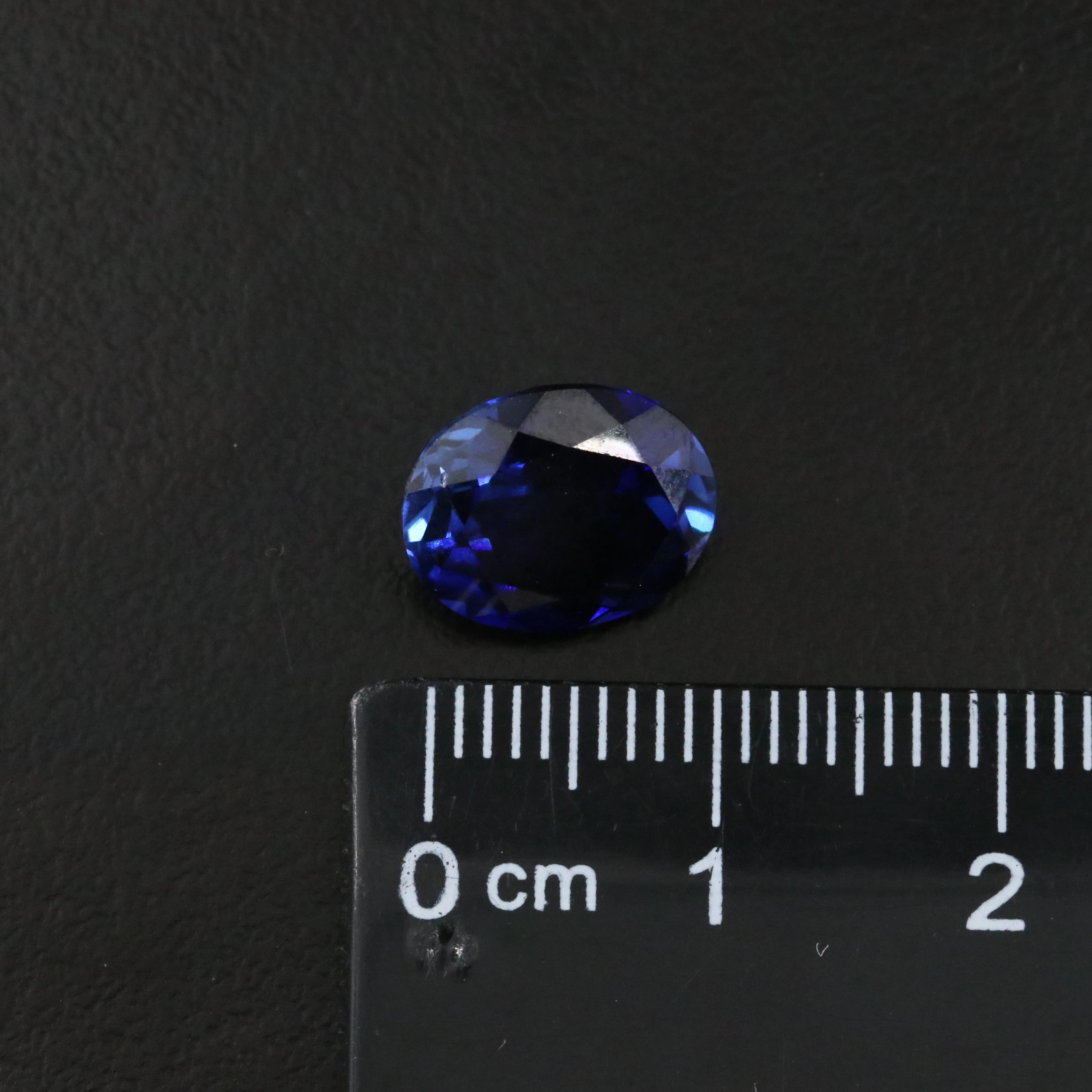 Loose 4.74 CT Lab Grown Sapphire
