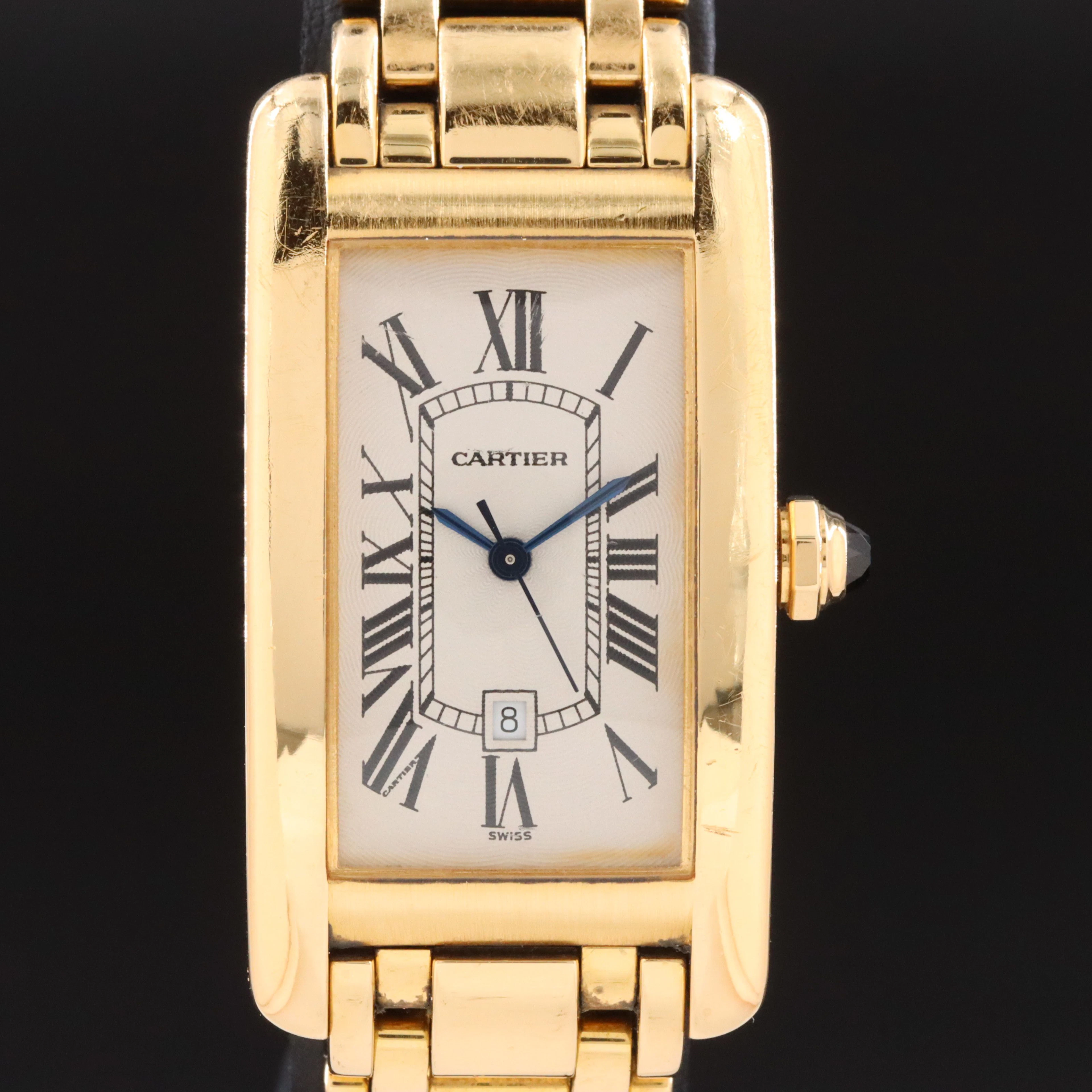 Cartier Tank Américaine 18K Automatic Watch ref.1725