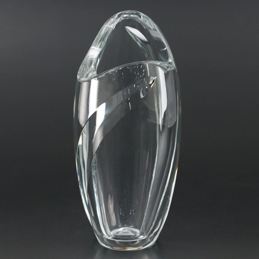 Baccarat Cut Crystal Floral Vase