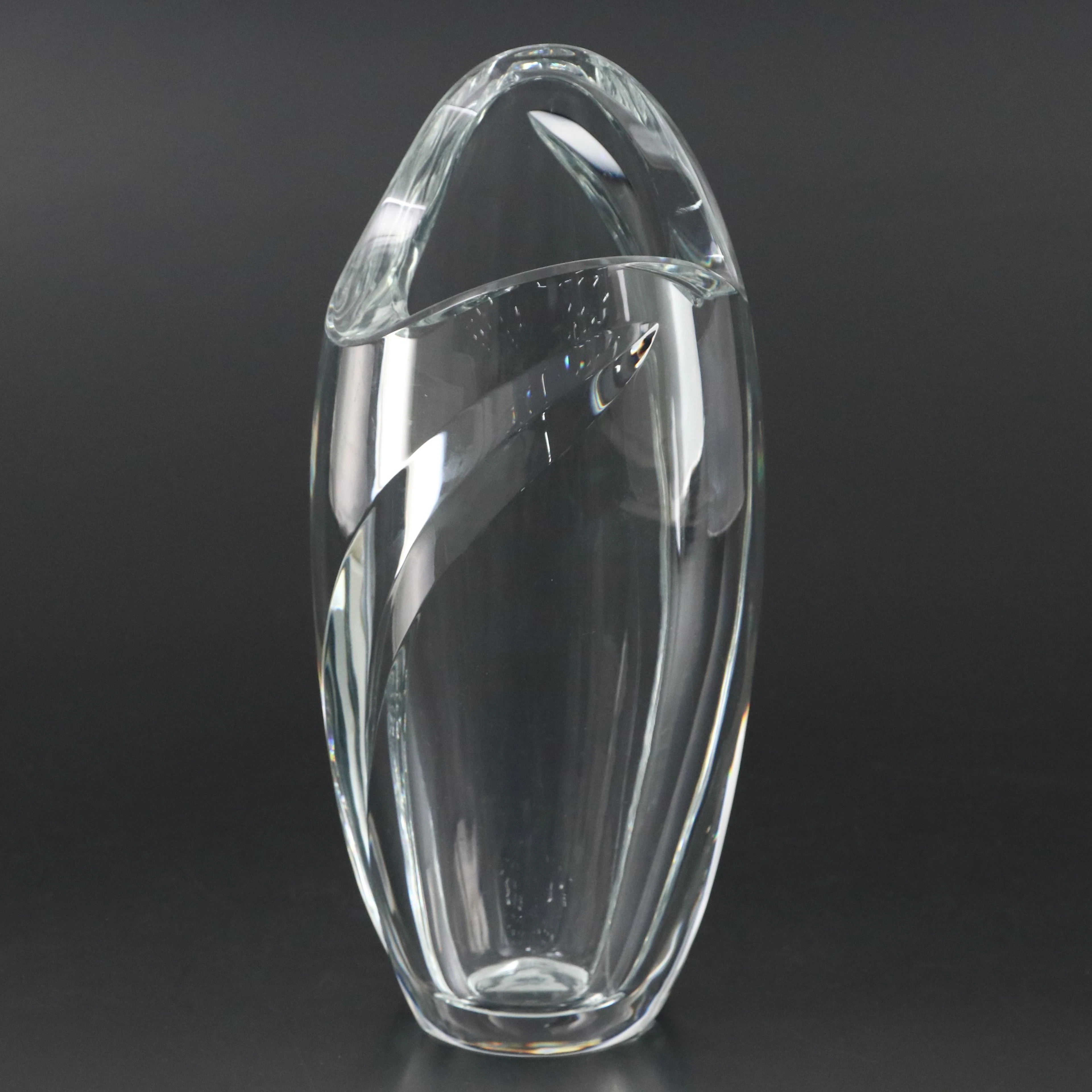 Baccarat Cut Crystal Floral Vase