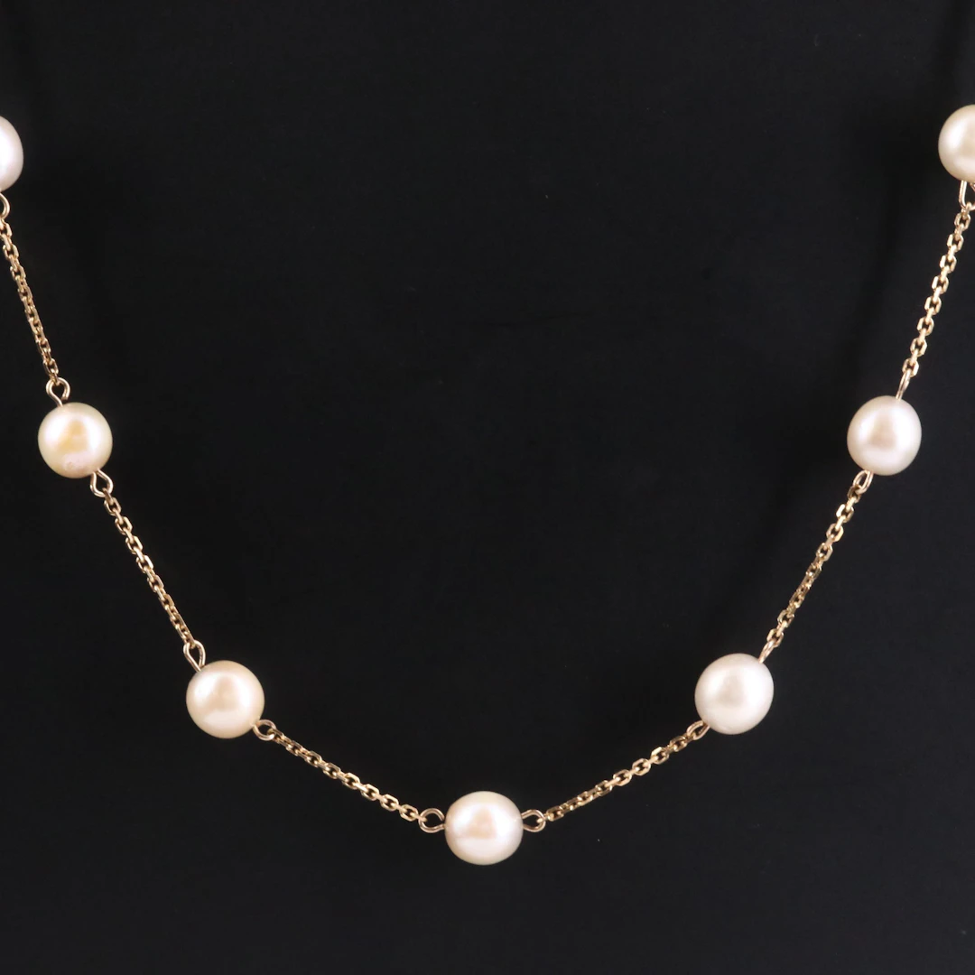 18K and 14K Pearl Scrap