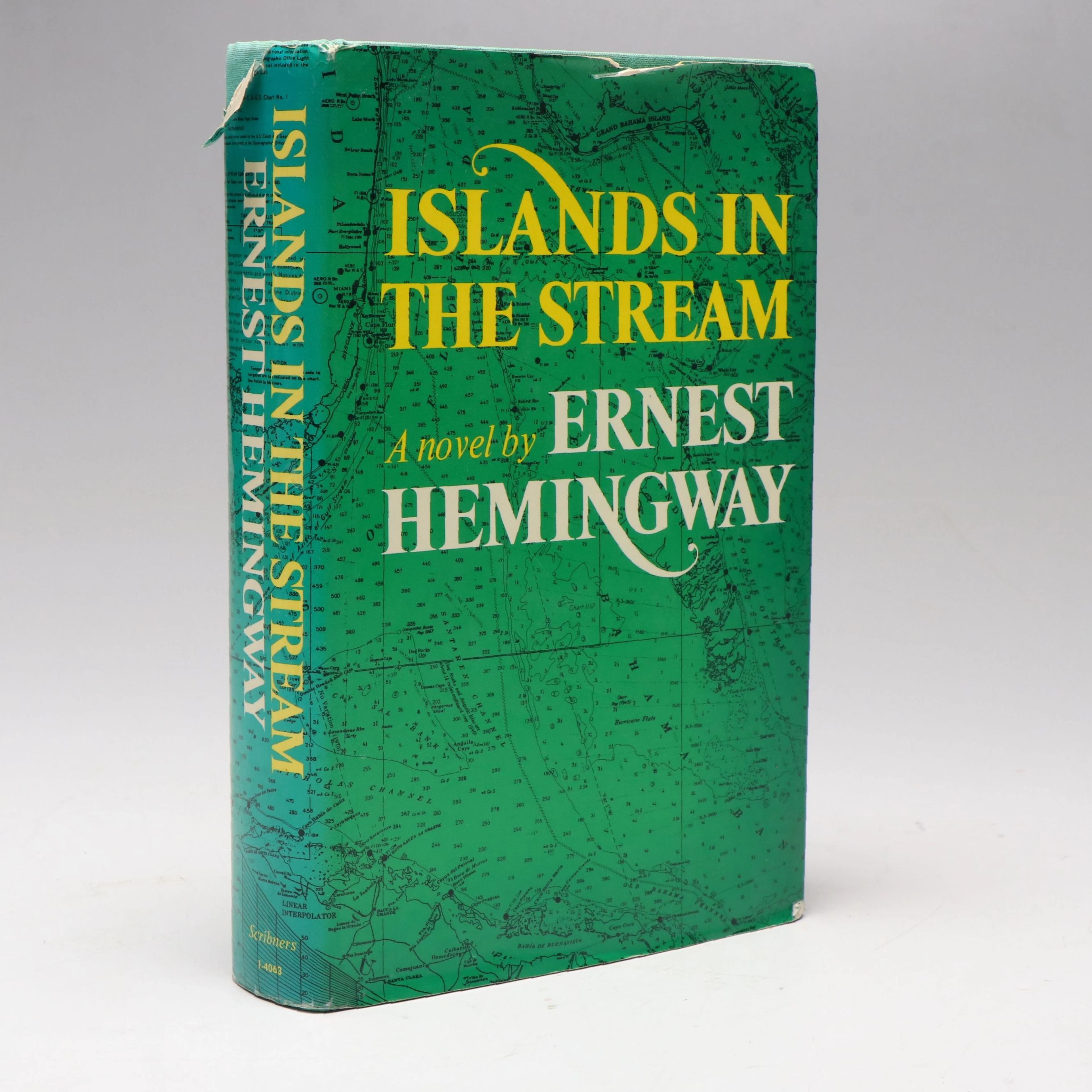 First Printing "Islands in the Stream" by Ernest Hemingway, 1970