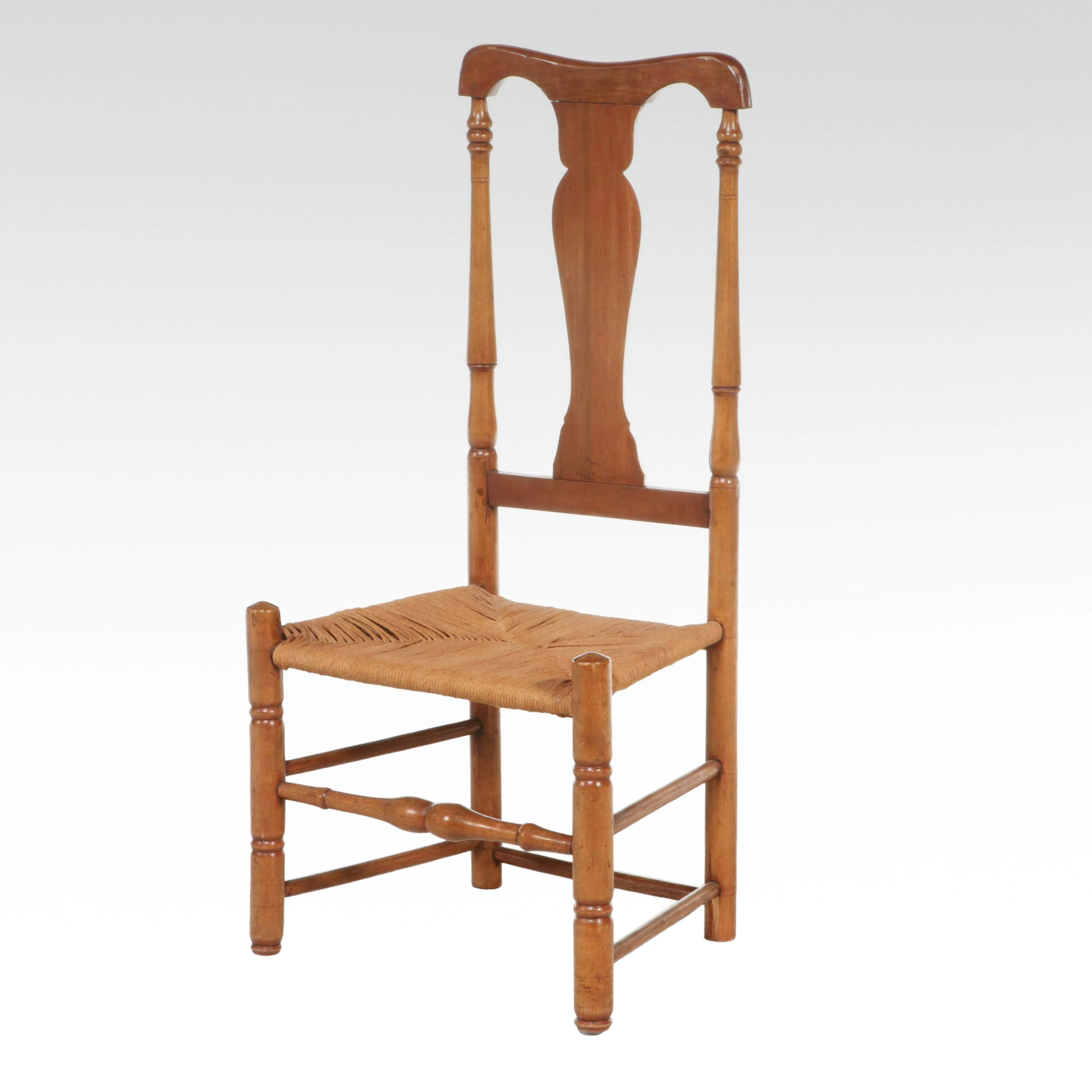 Queen Anne Country Side Chair, Late 18th Century