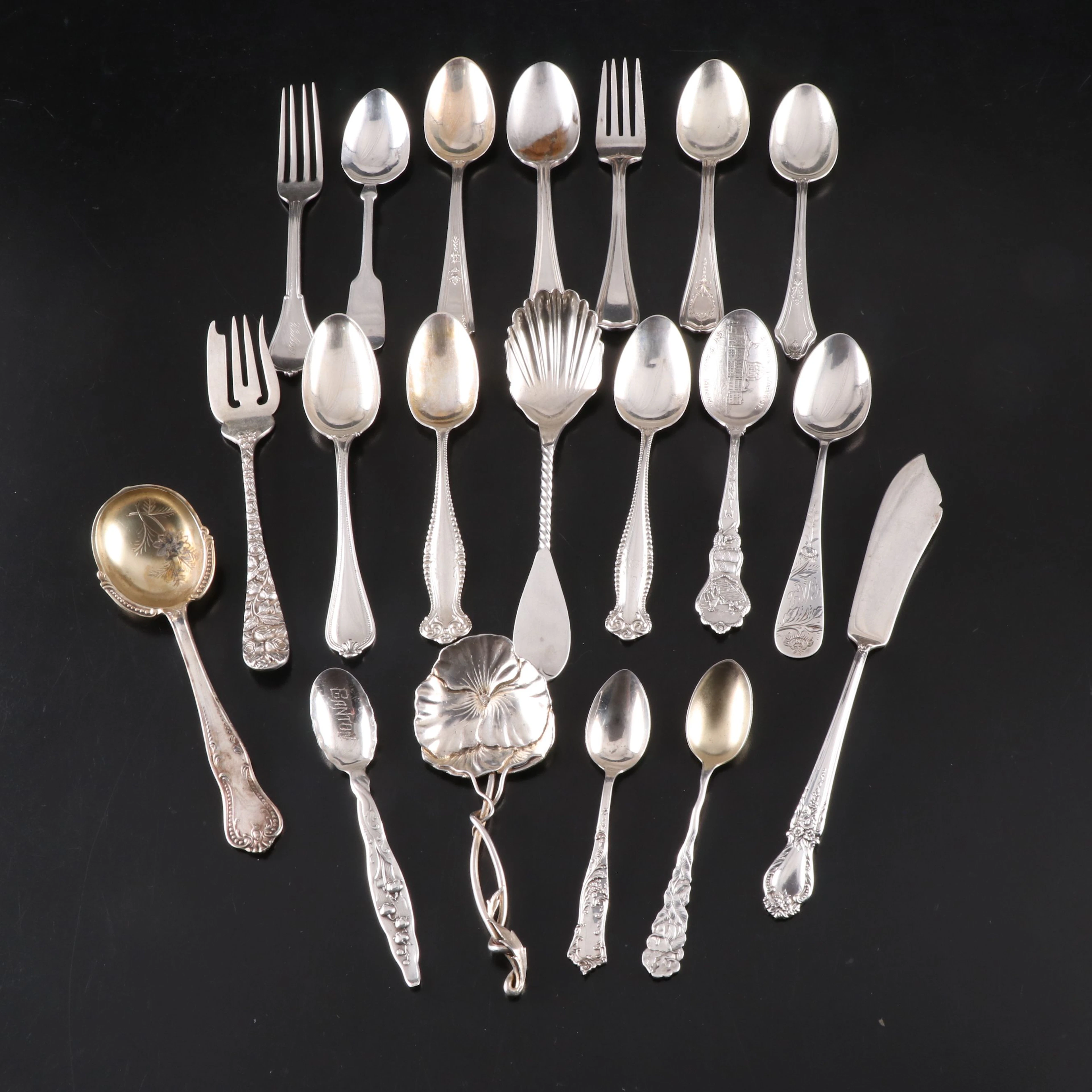 Gorham, Whiting Mfg Co, Reed & Barton and More American Sterling Silver