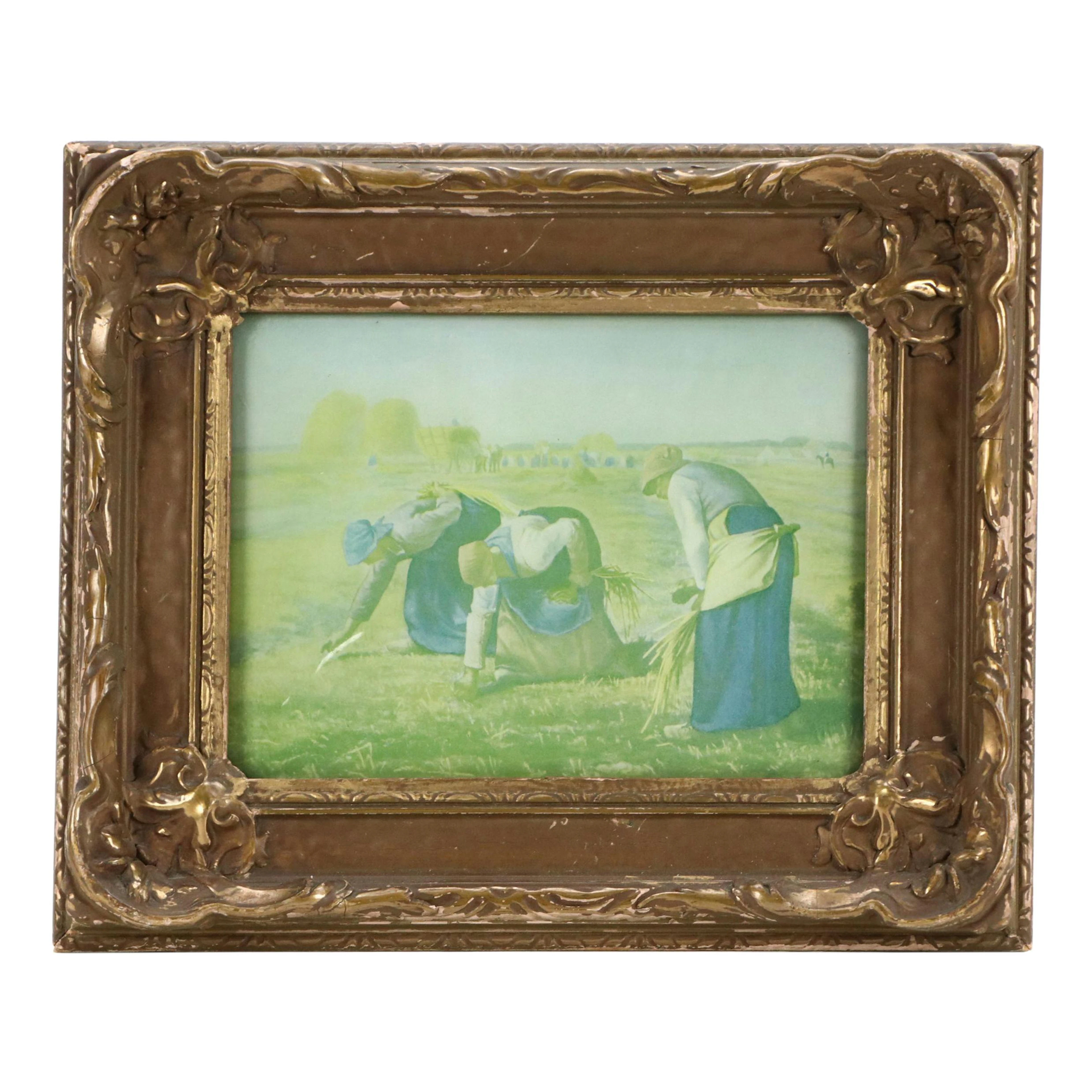 Halftone After Jean-François Millet "The Gleaners"
