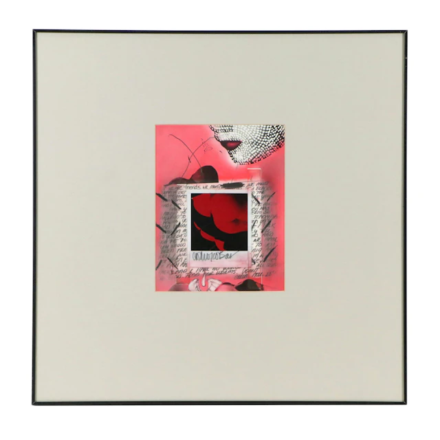 Carlos Cobos Abstract Mixed Media Paintings, 21st Century