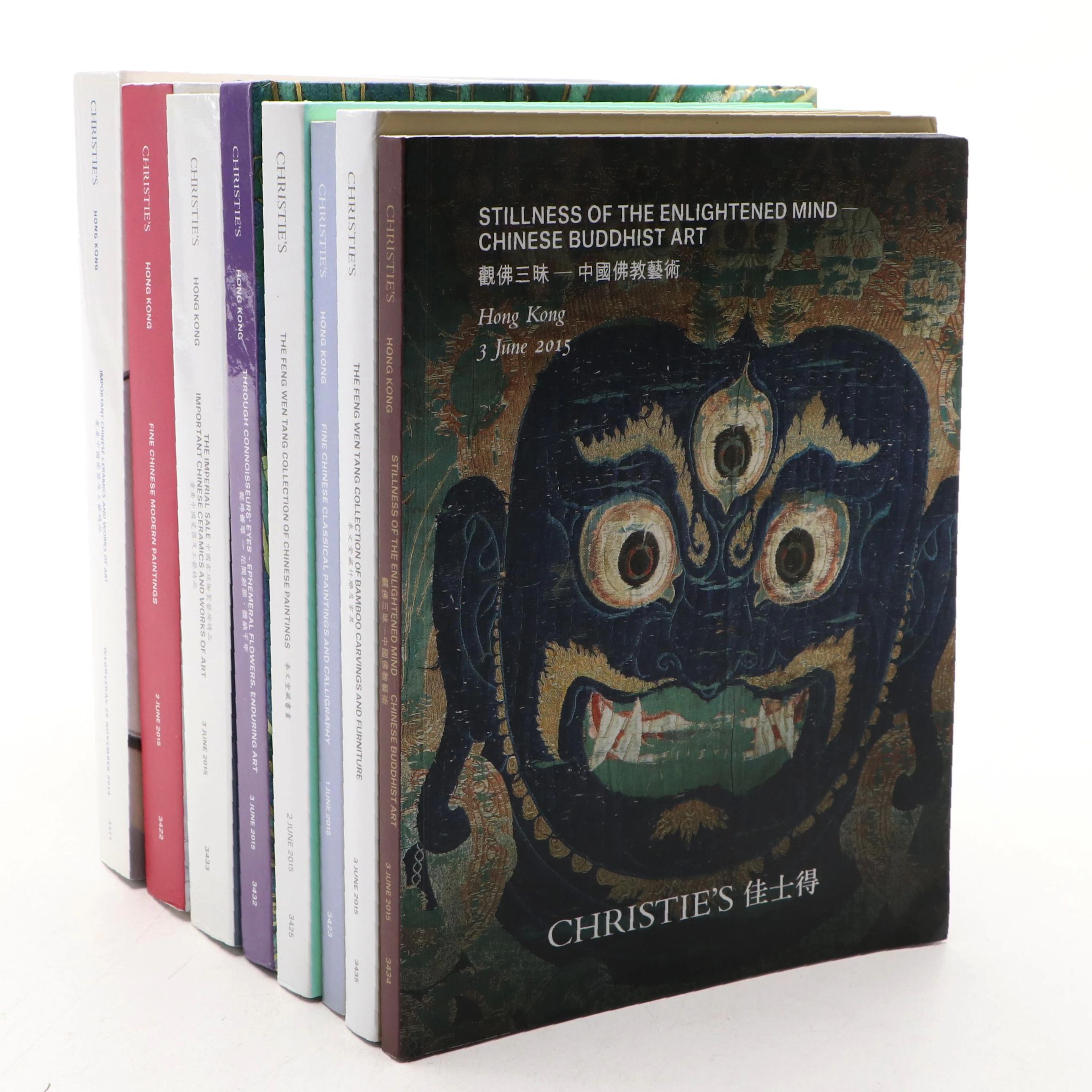 Christie's Hong Kong Chinese Art, Ceramics and Furniture Sale Catalogs, 2014–15