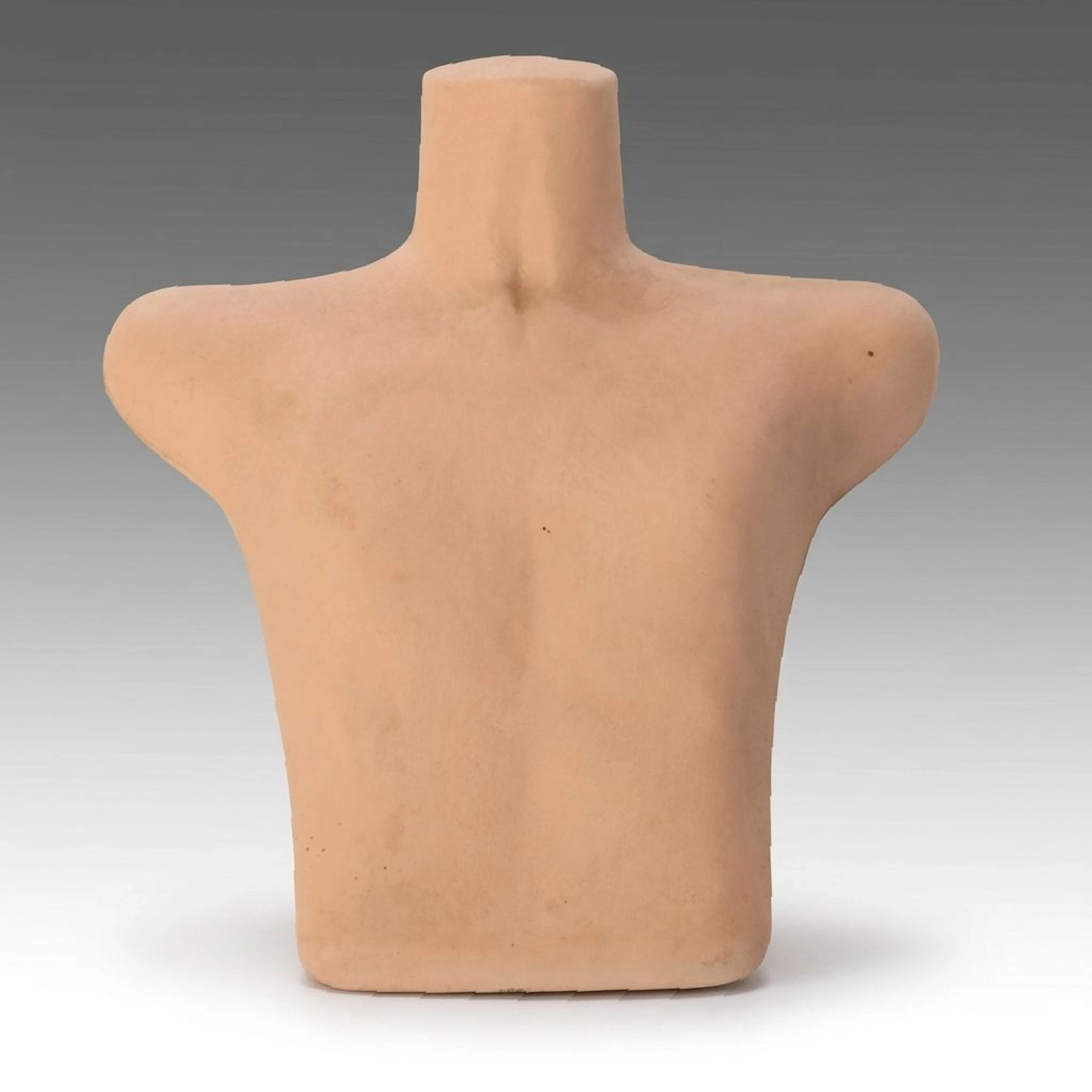 Painted Papier-Mâché Child Size Torso Mannequin