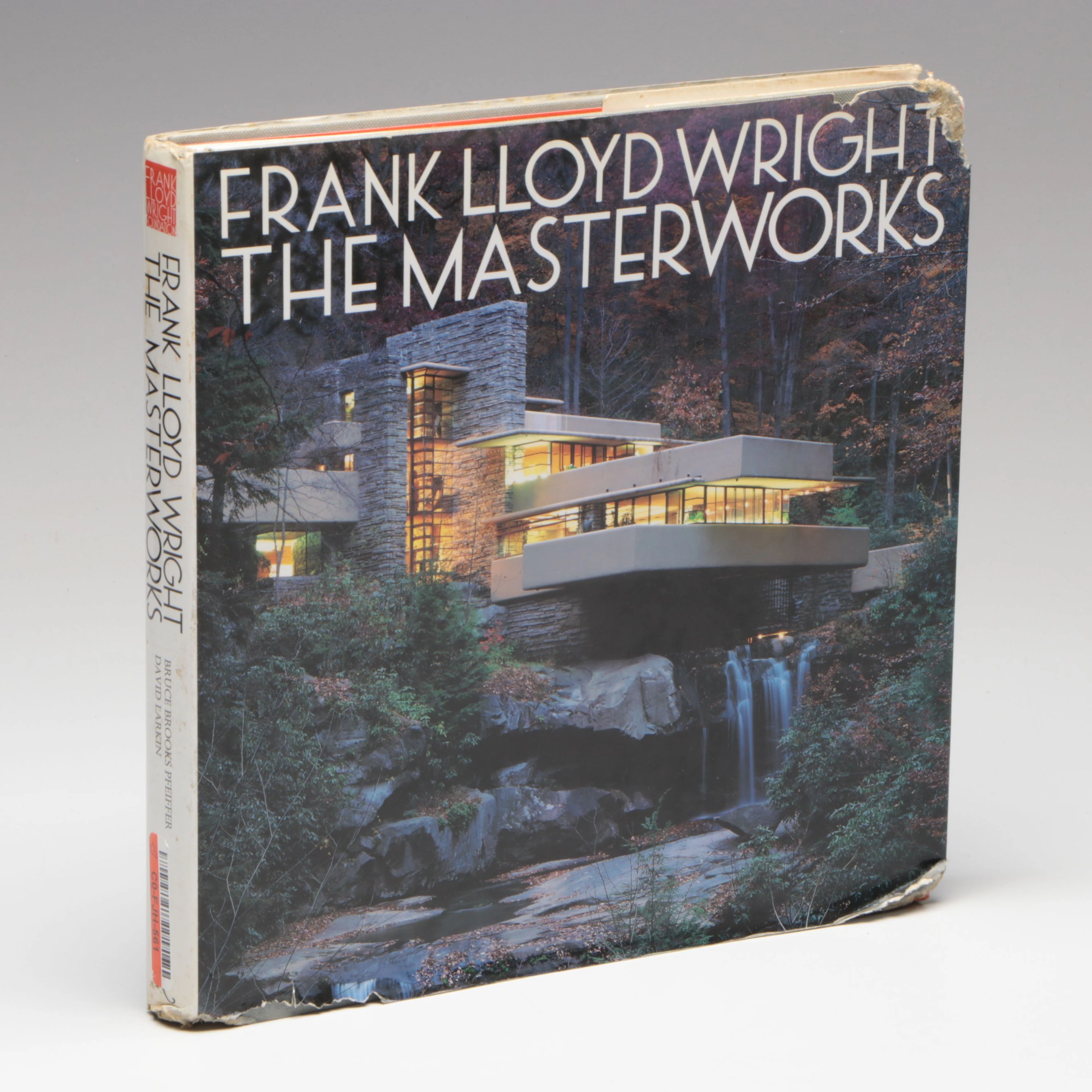 First Edition "Frank Lloyd Wright: The Masterworks" by Pfeiffer and