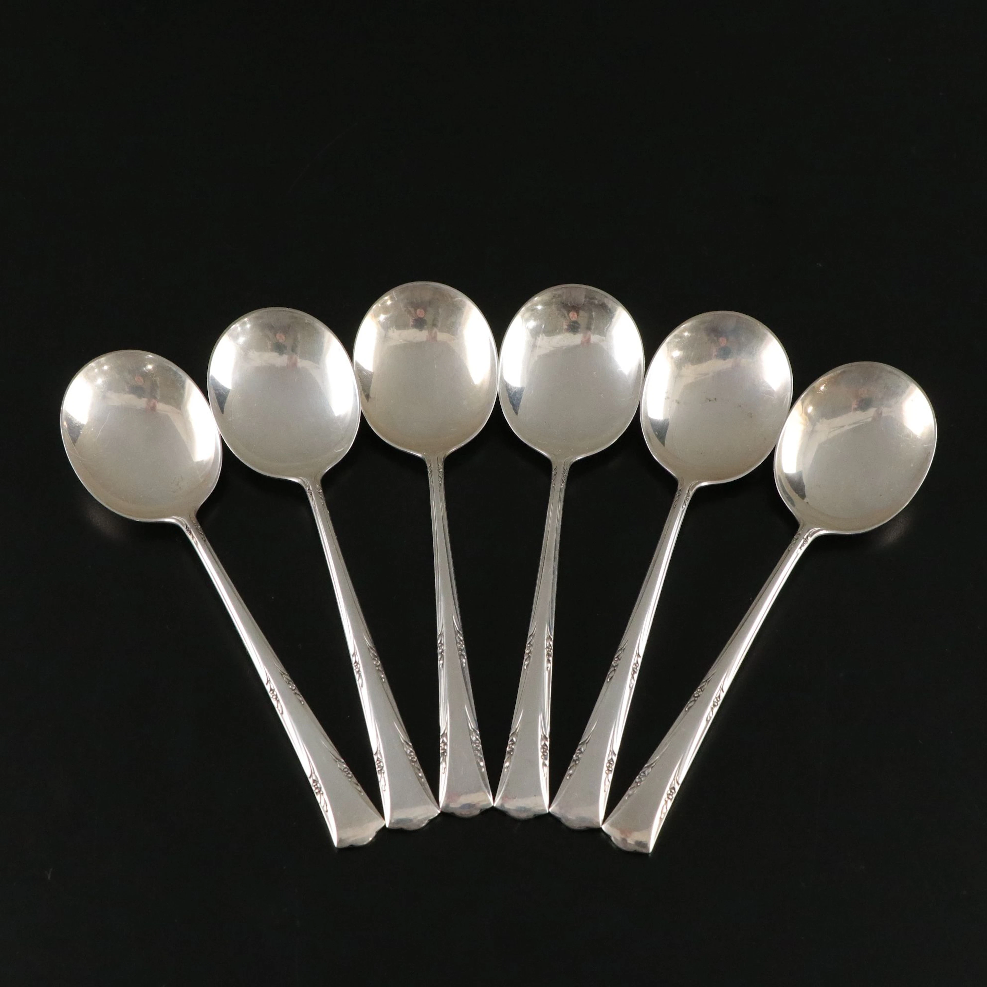Gorham Sterling Silver Soup Spoons