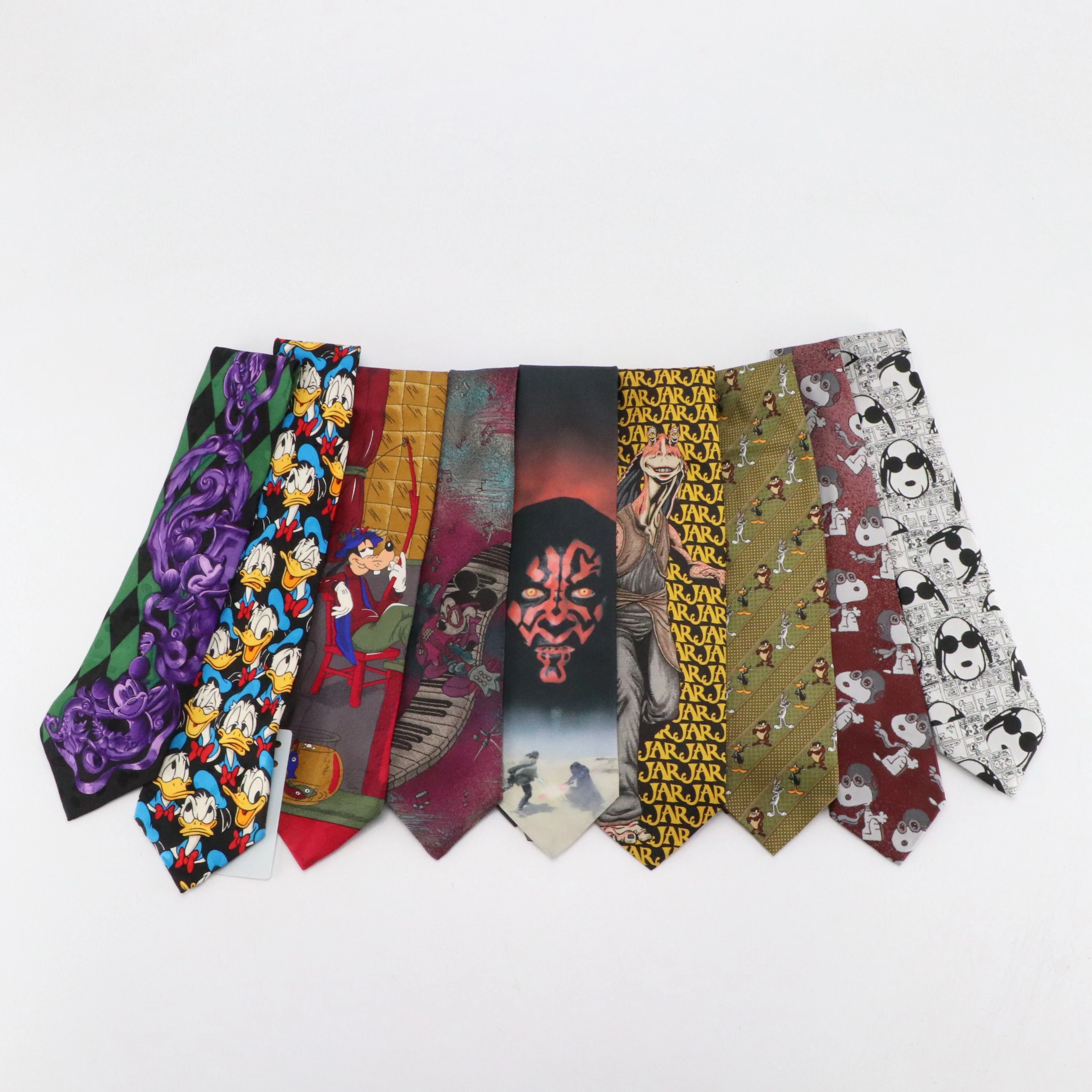 Silk Star Wars, Disney, Snoopy & Other Neckties by Disney, Cervantes & More