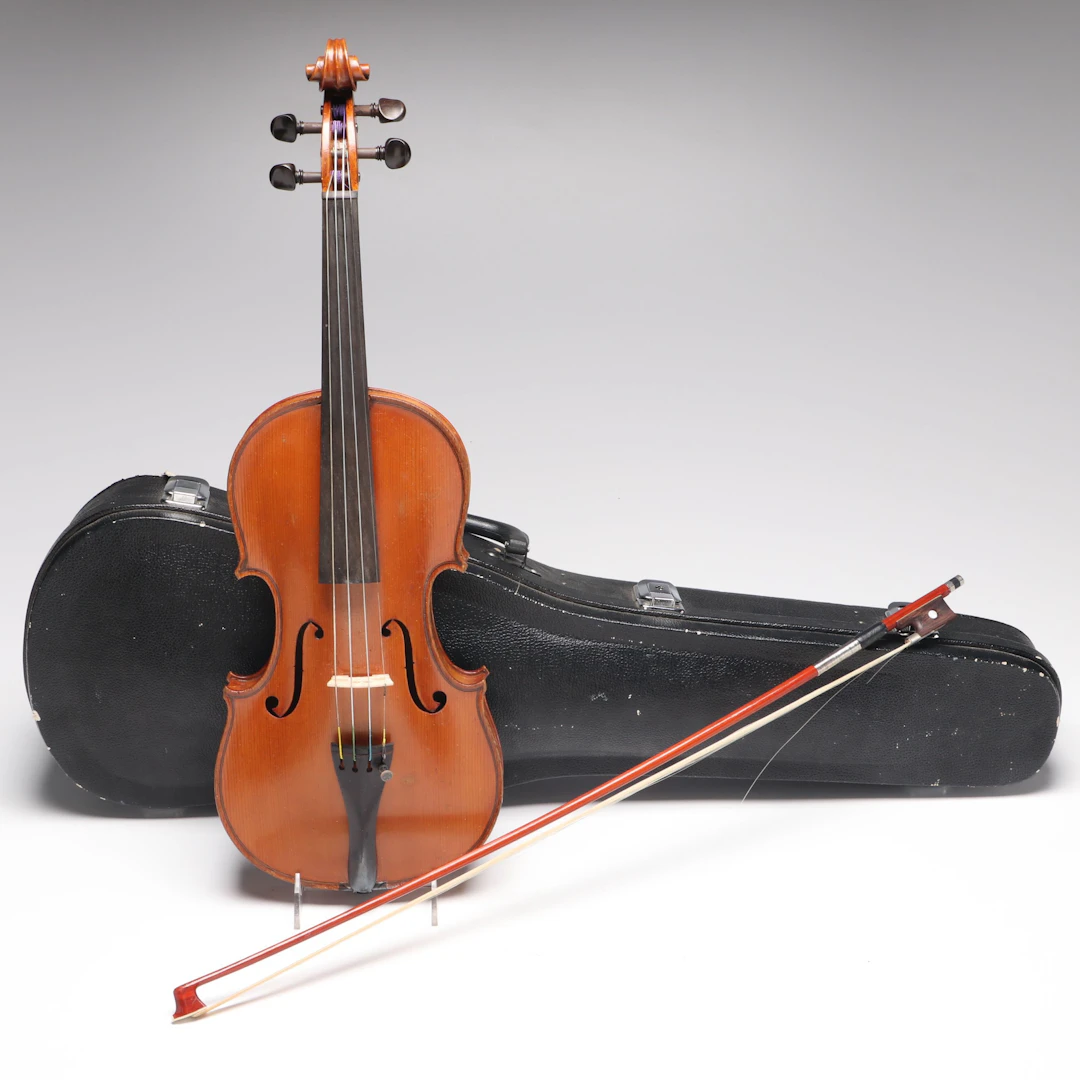Claude Leblanc Copy 7/8 Violin with Bow and Case