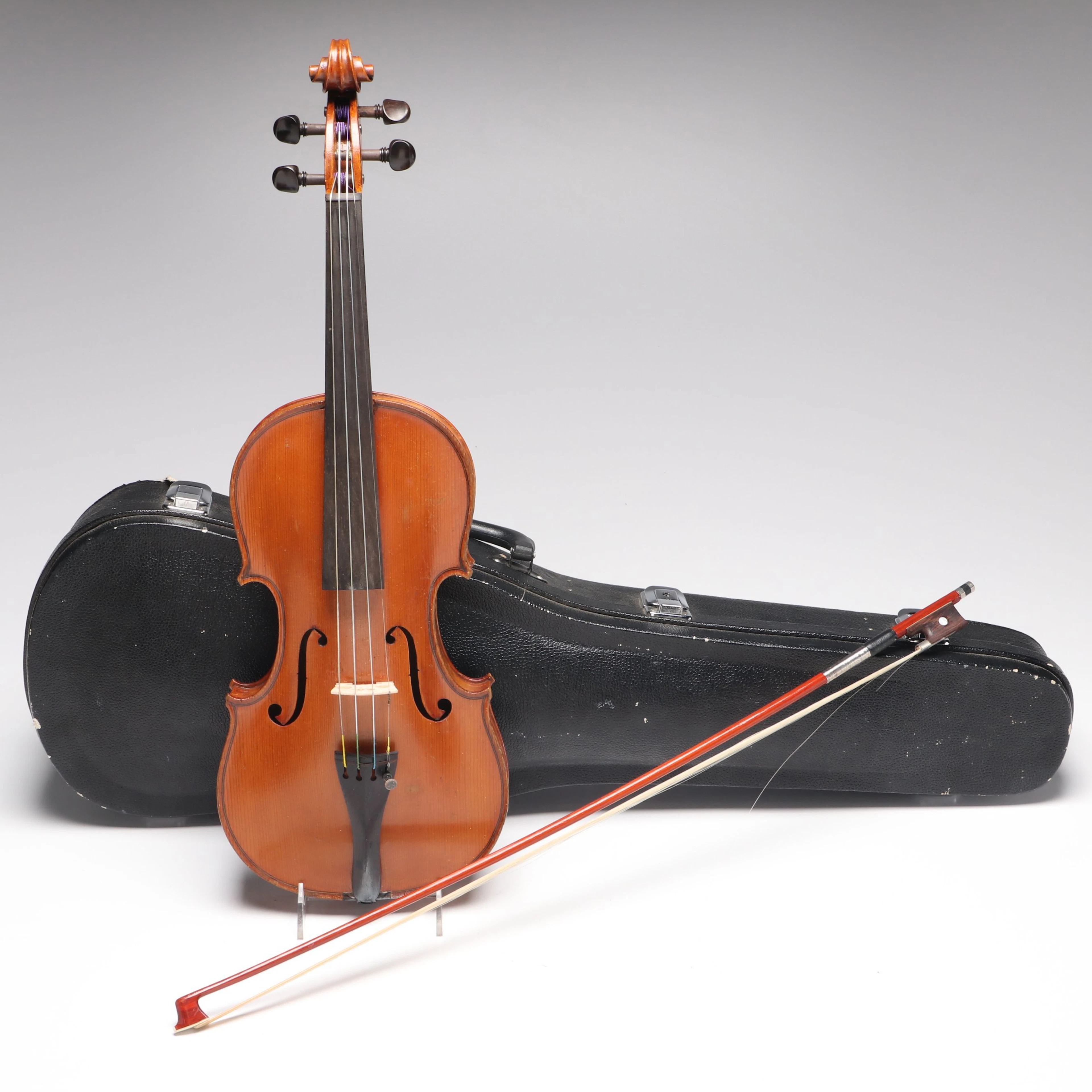 Claude Leblanc Copy 7/8 Violin with Bow and Case