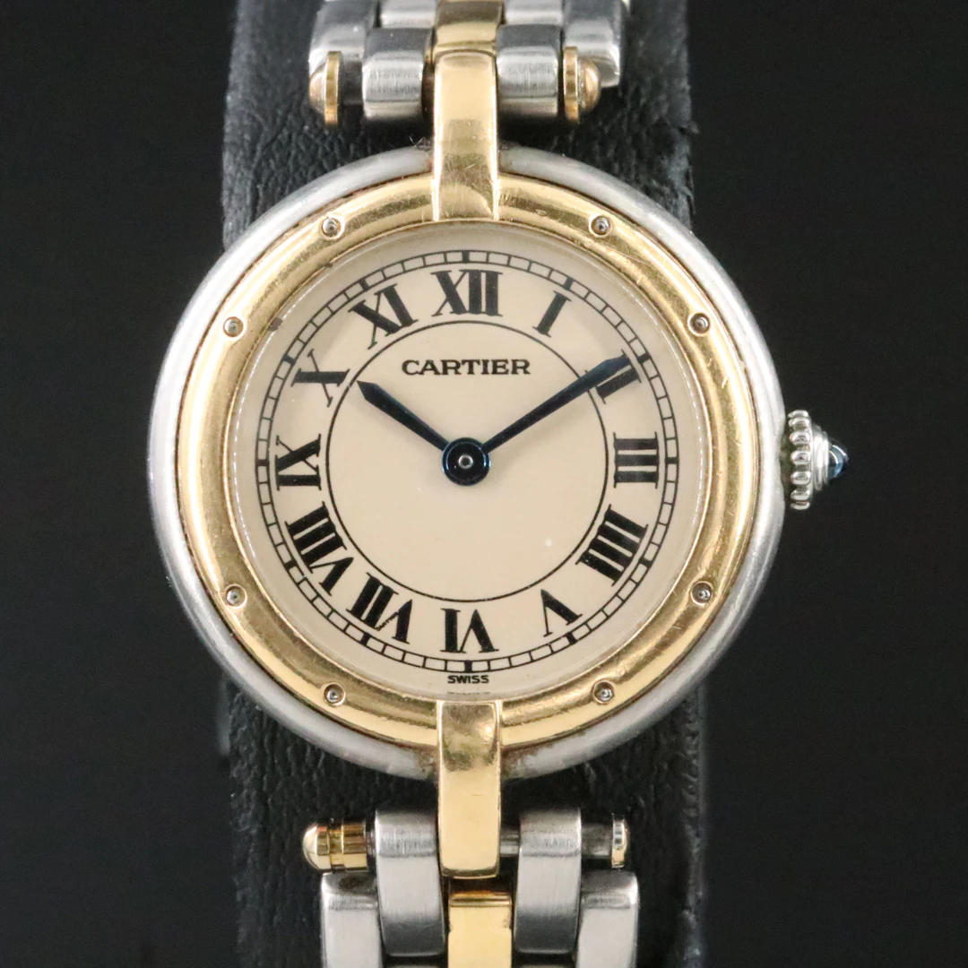 Cartier Panthere Vendome 18K and Stainless Steel Swiss Quartz Watch