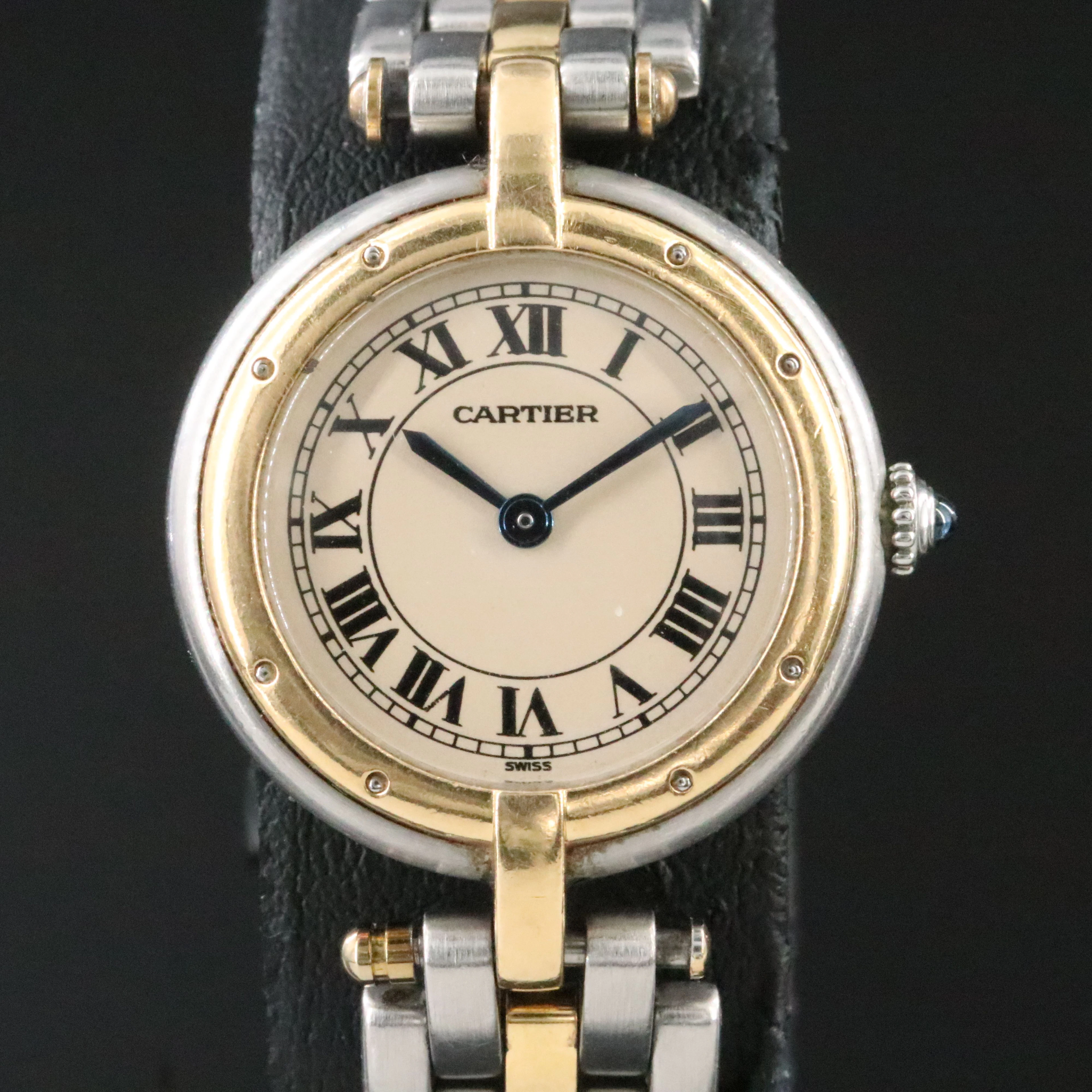 Cartier Panthere Vendome 18K and Stainless Steel Swiss Quartz Watch