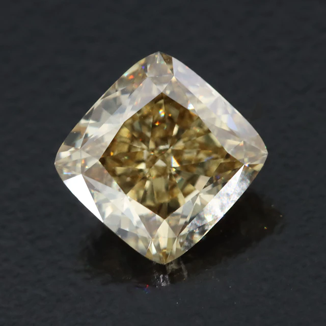 Loose 3.51 CT Fancy Yellow Lab Grown Diamond