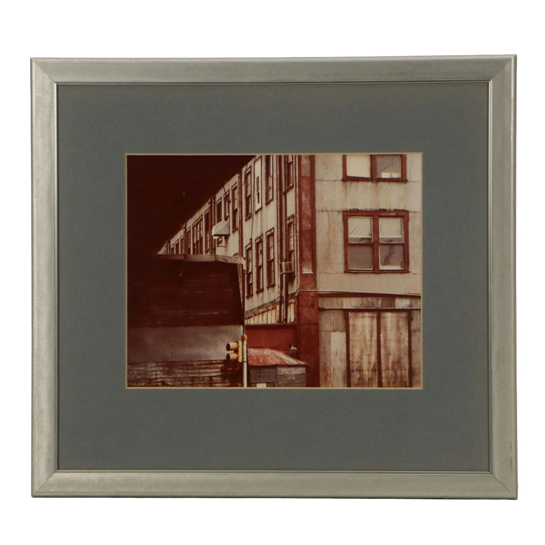 Architectural Chromogenic Print of Urban Buildings