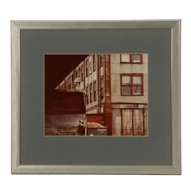 Architectural Chromogenic Print of Urban Buildings