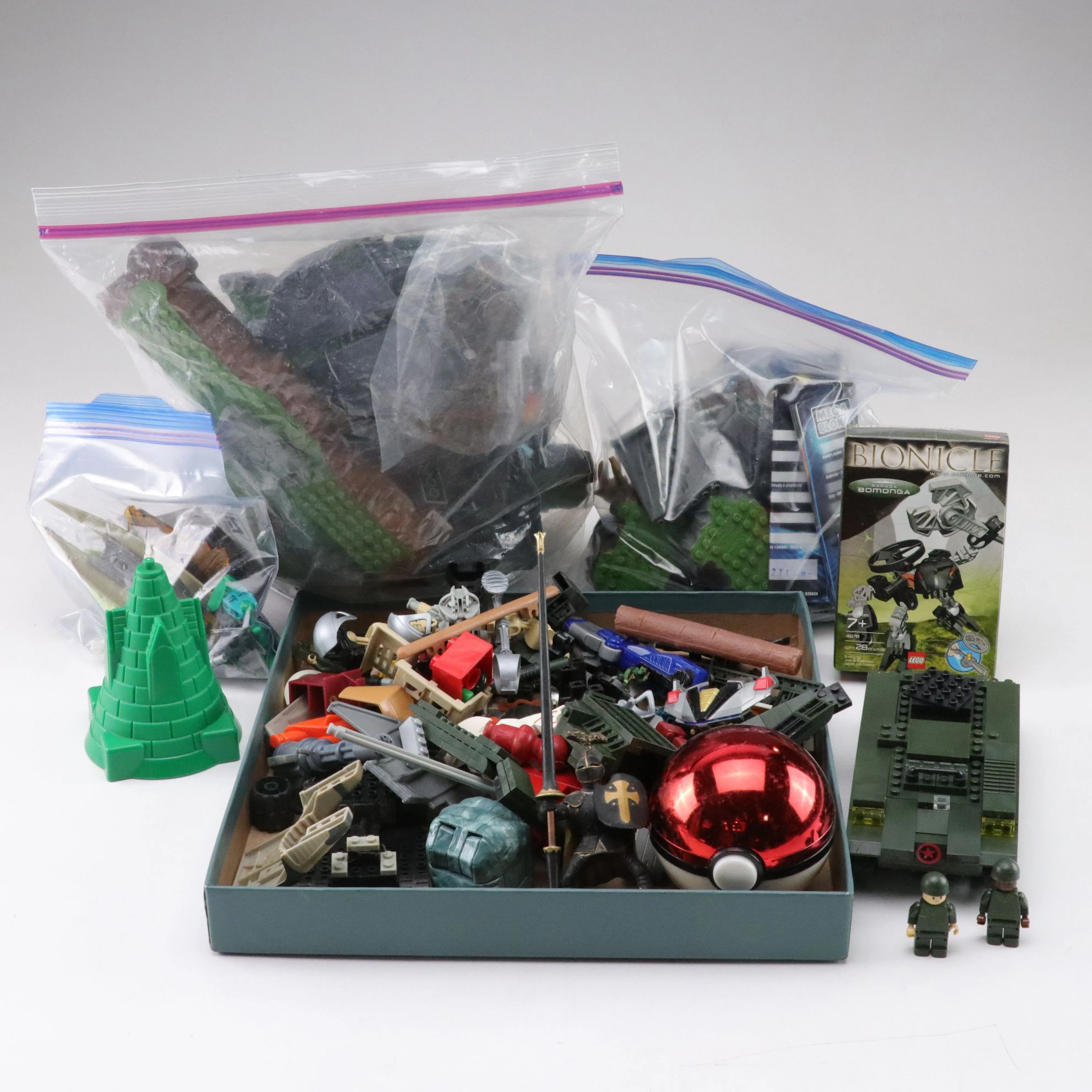 Assorted Mega Bloks & LEGO Collection