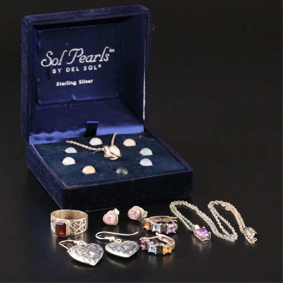 Sol Pearls by Del Sol Featured in Sterling Jewelry