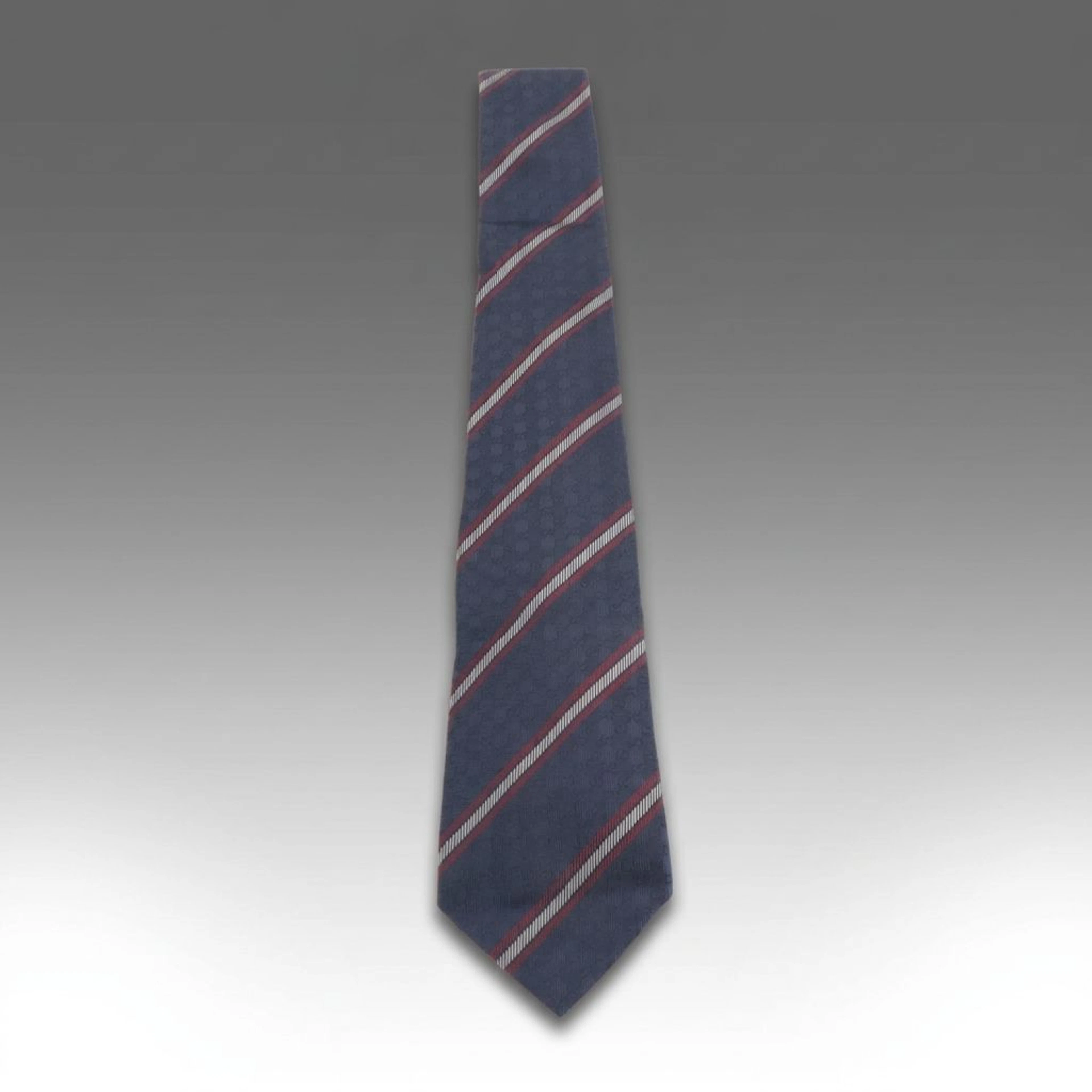 Gucci Silk Jacquard Hand-Stitched Necktie