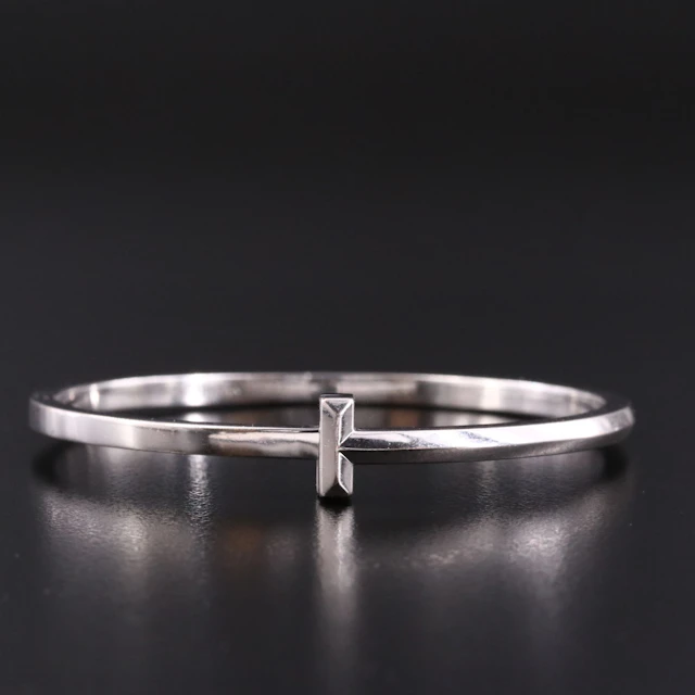 Tiffany & Co. T1 18K Hinged Bracelet