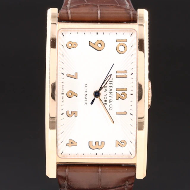 Tiffany & Co. East West 18K Automatic Watch
