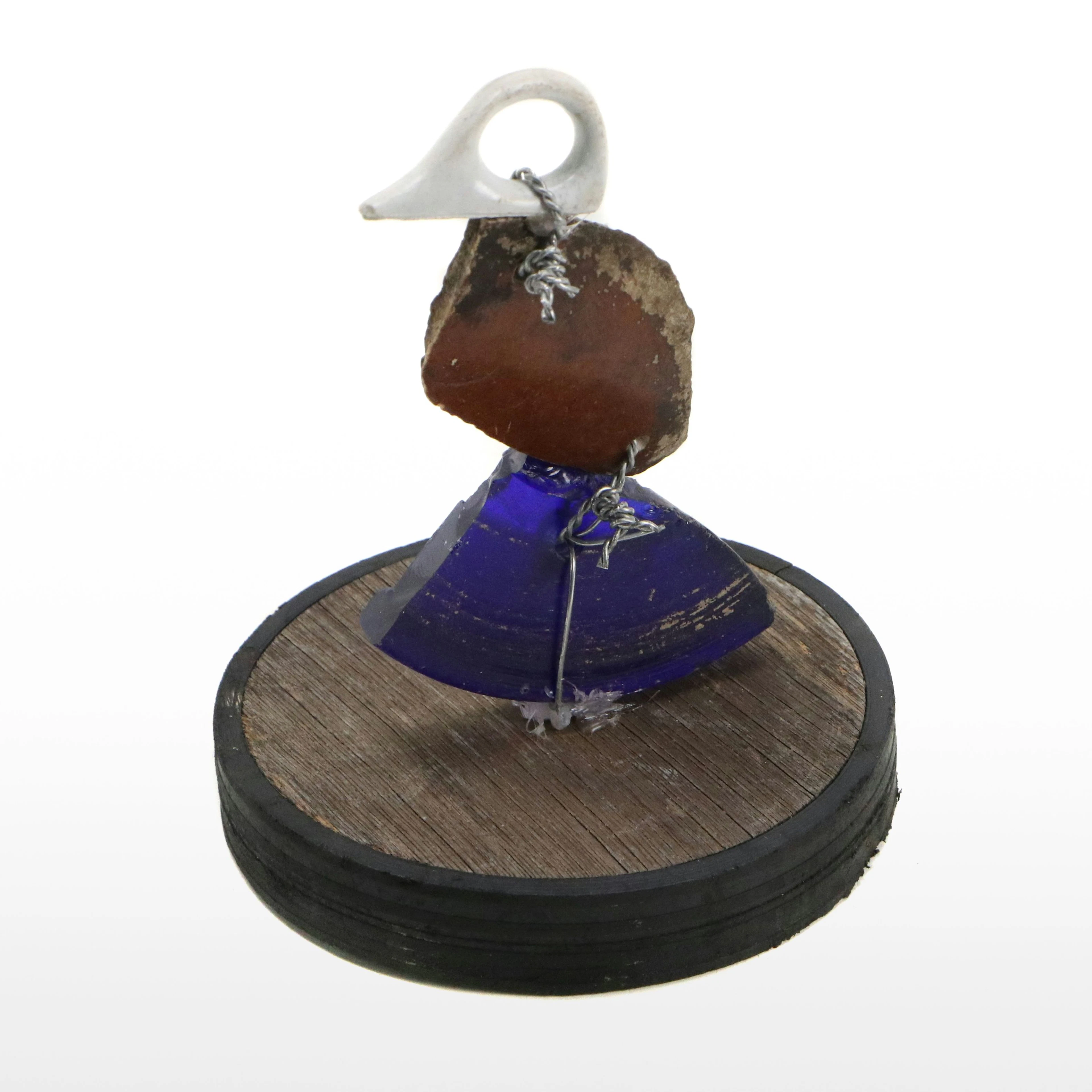 Dan Rubin Found Object Assemblage Sculpture of Bird, 2026