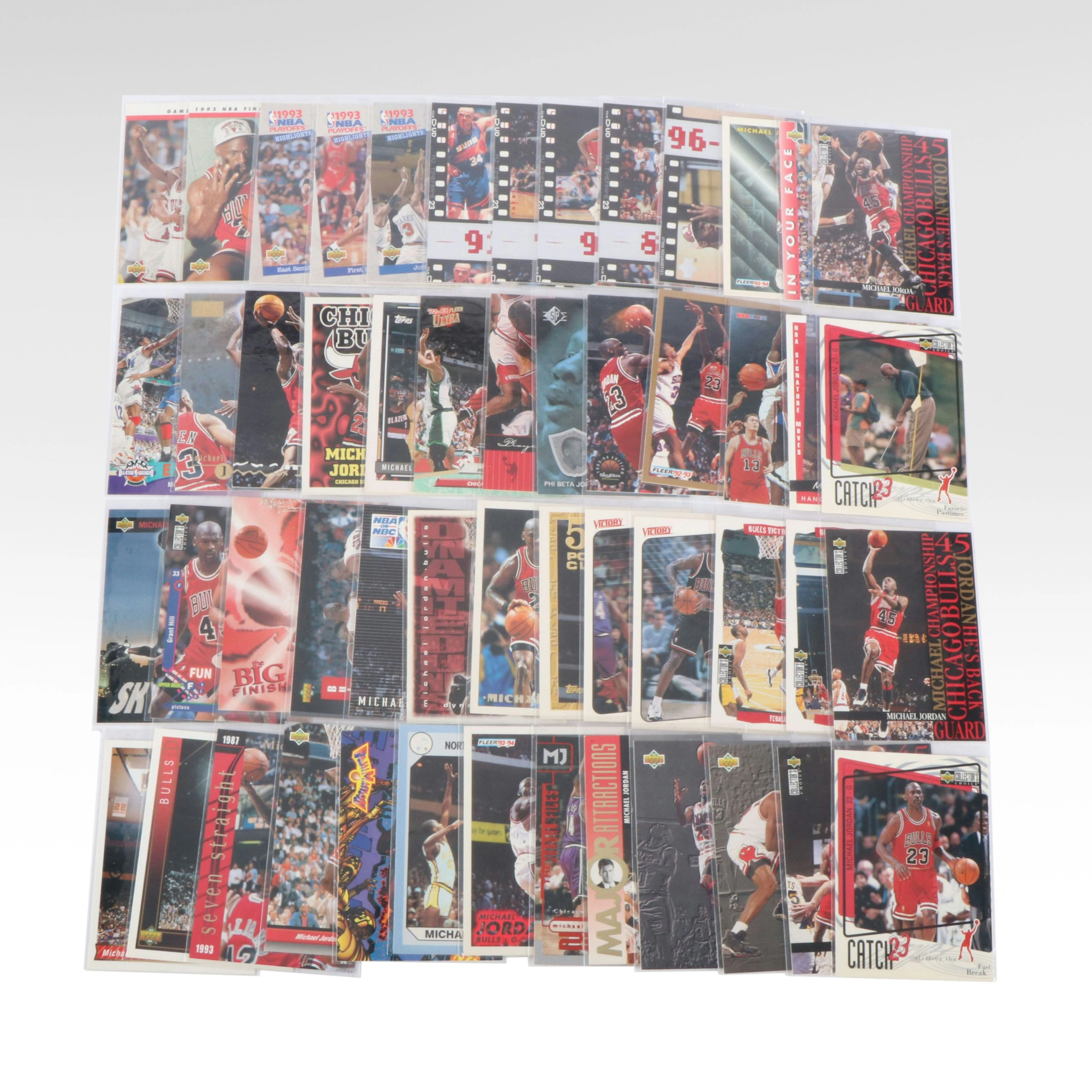 Michael Jordan Basketball Card Collection, 1990s
