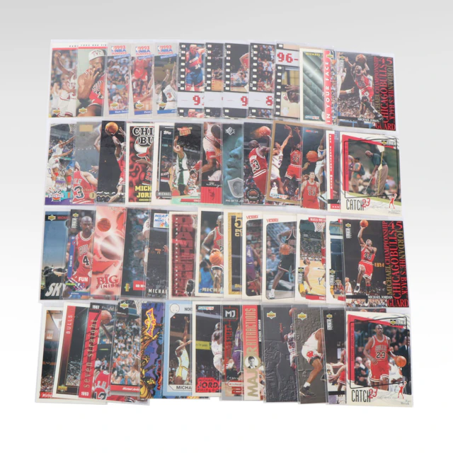Michael Jordan Basketball Card Collection, 1990s
