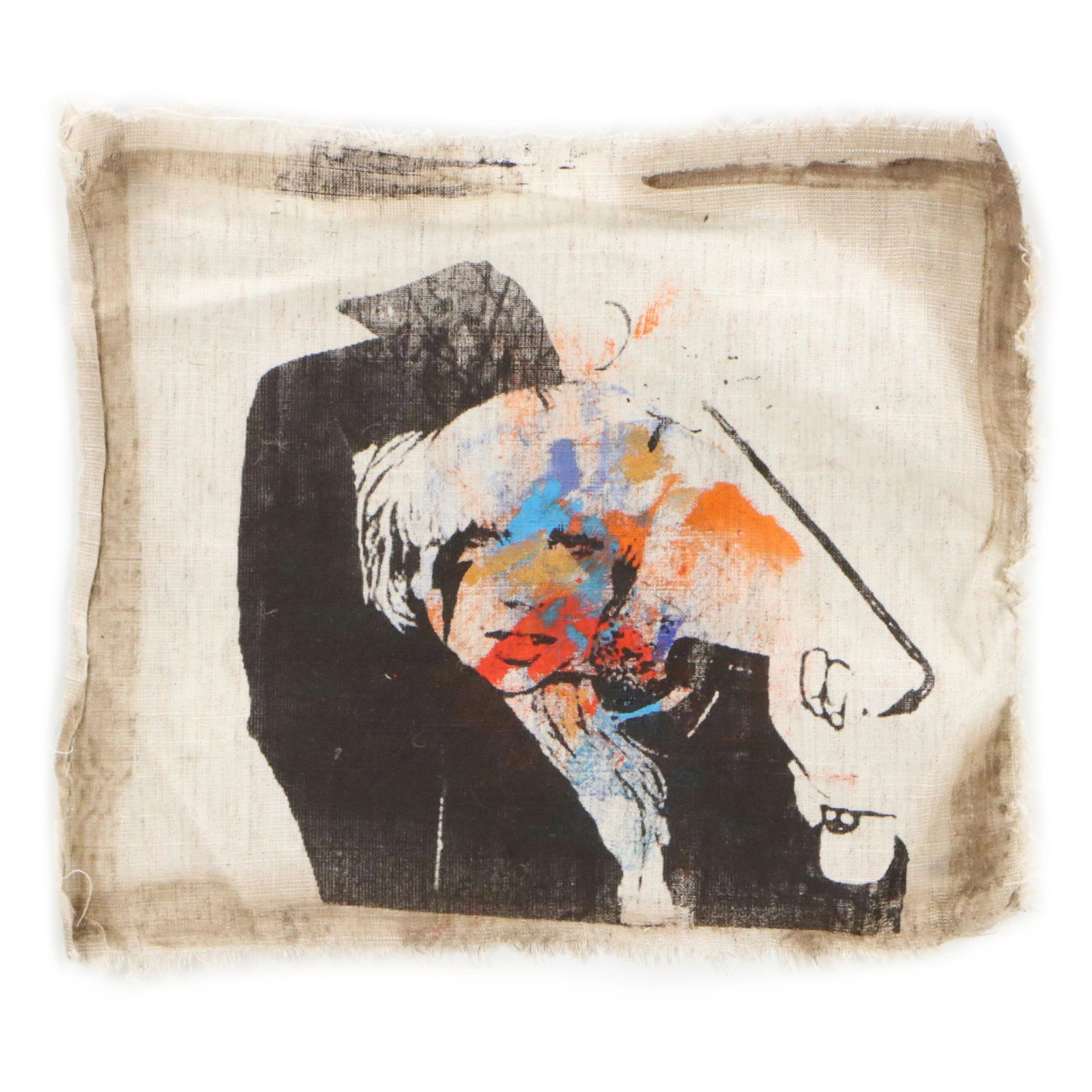 Eric Ajama Modern Screenprint of Lady Gaga, 21st Century