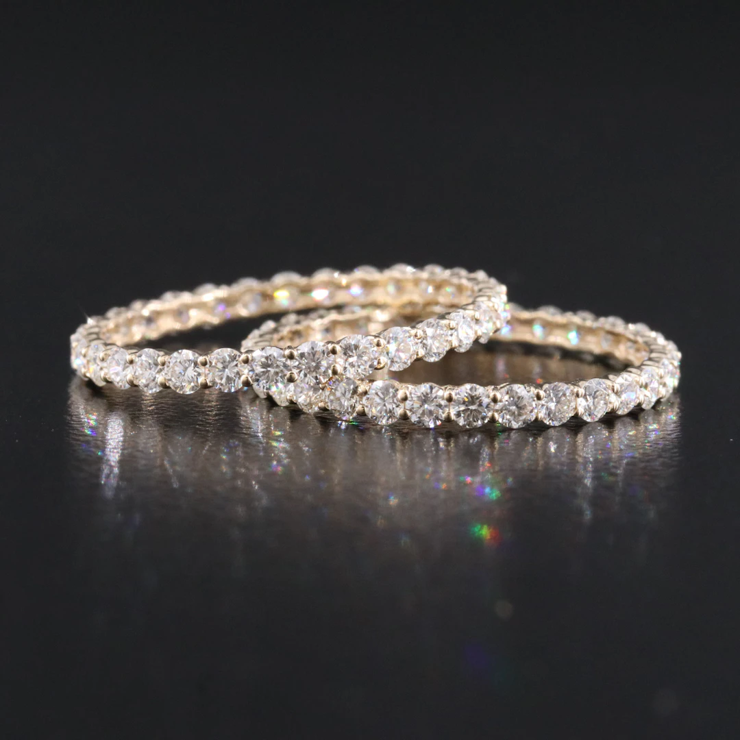 14K 1.81 CTW Diamond Stacking Eternity Band