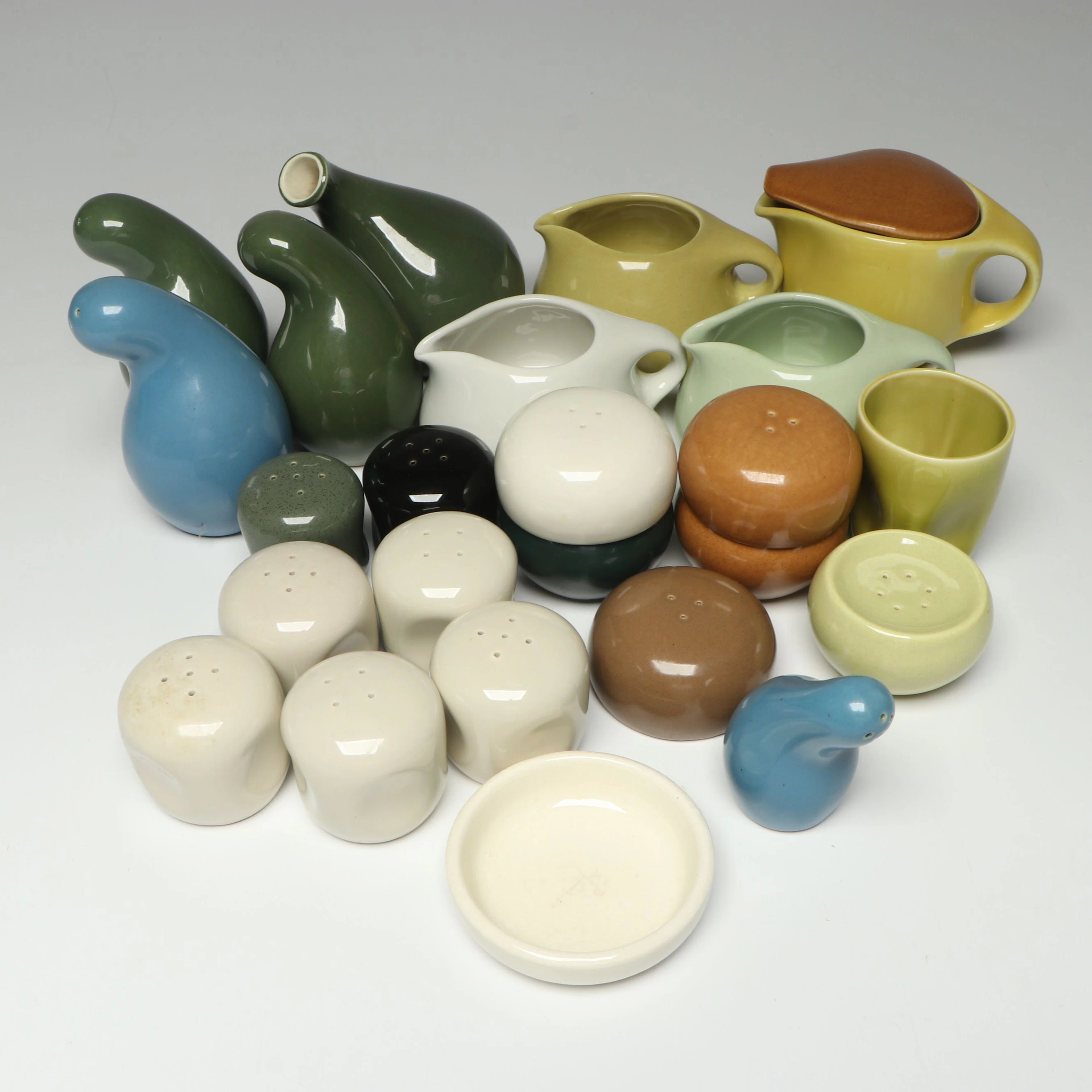 Russel Wright for Iroquois "Casual" and More MCM Ceramic Table Accessories