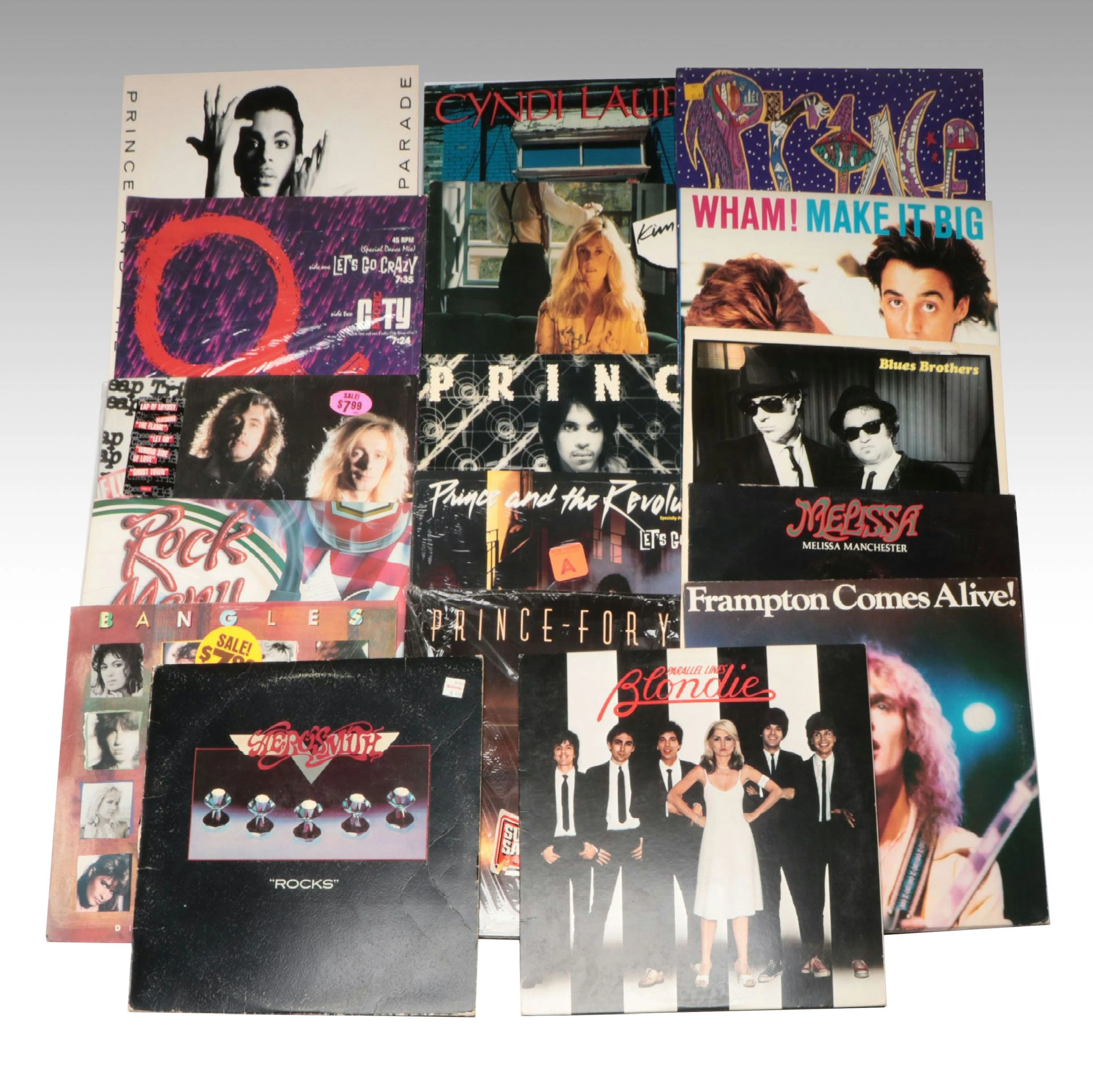 Prince, Cyndi Lauper, Wham!, and More Vinyl Records