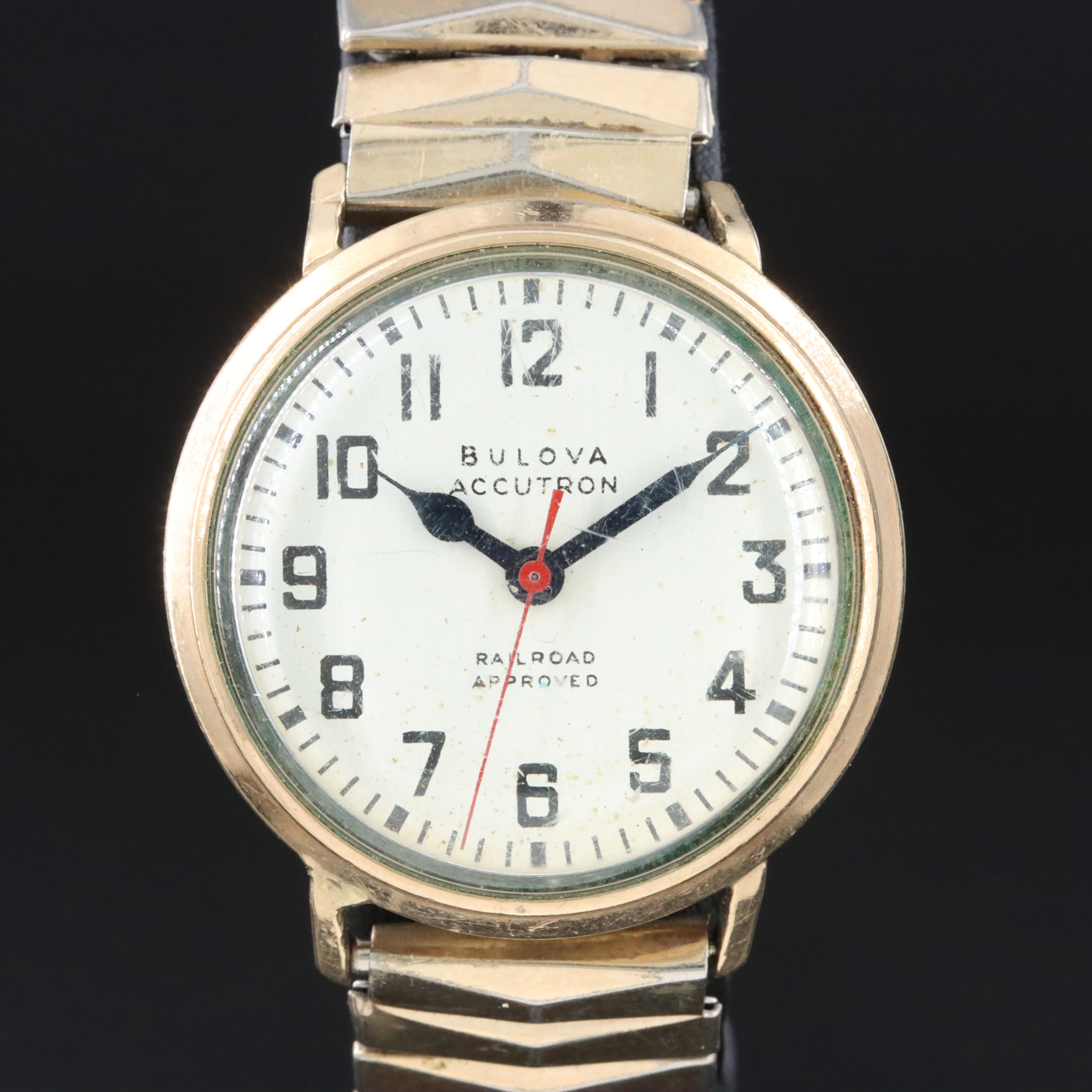 Bulova Accutron Railroad Approved Gold-Filled Watch