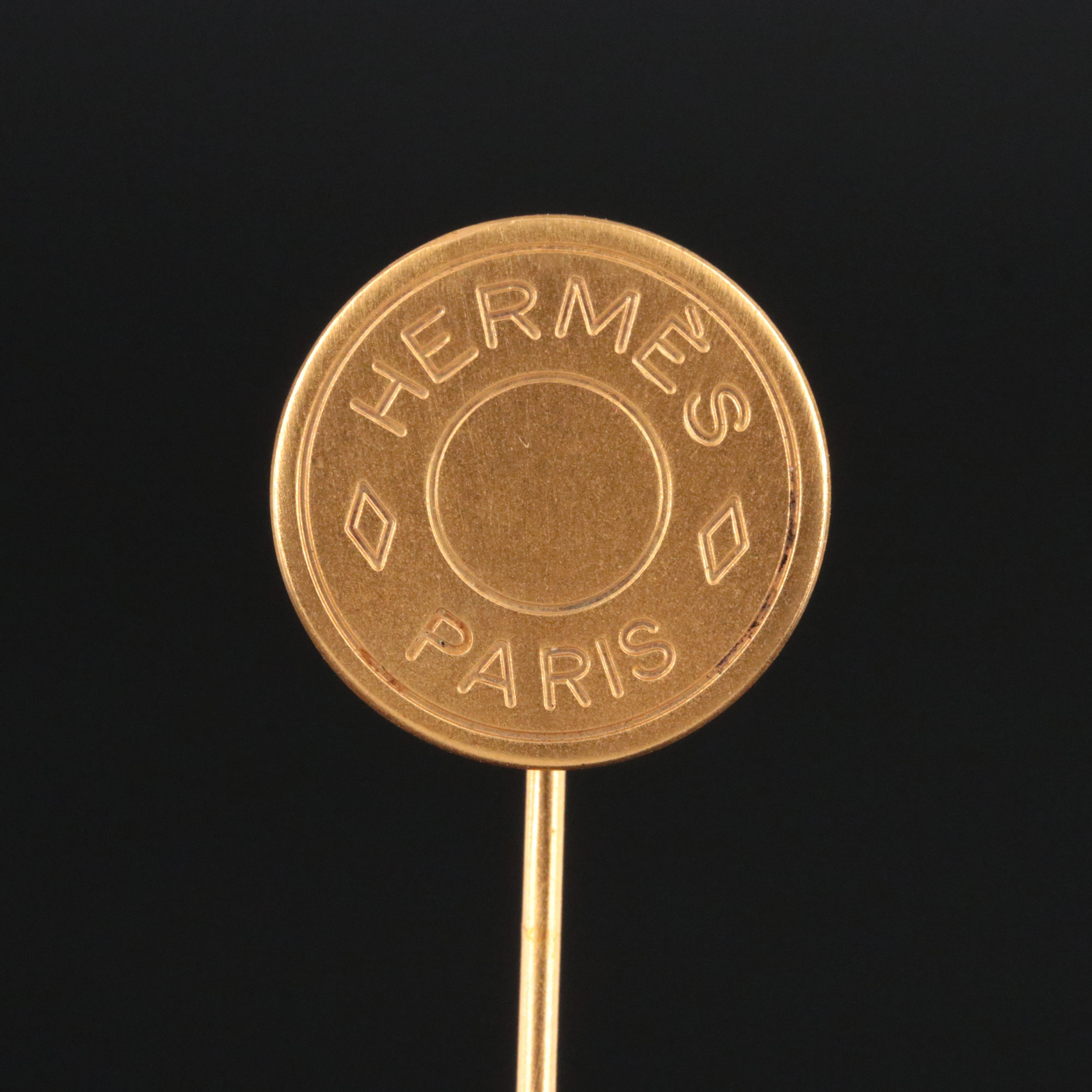 Hermès Clou de Selle Stickpin