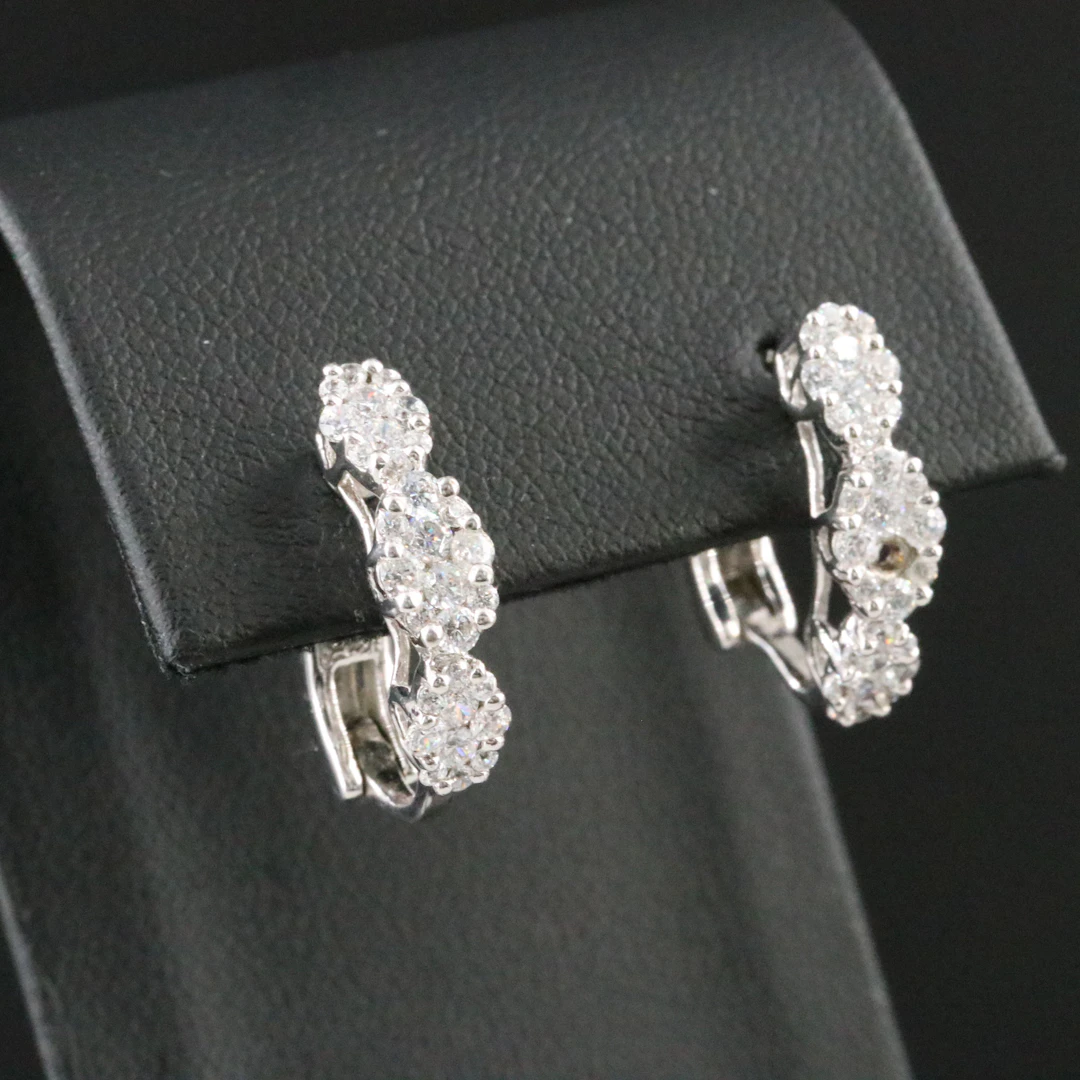Sterling CZ Earrings