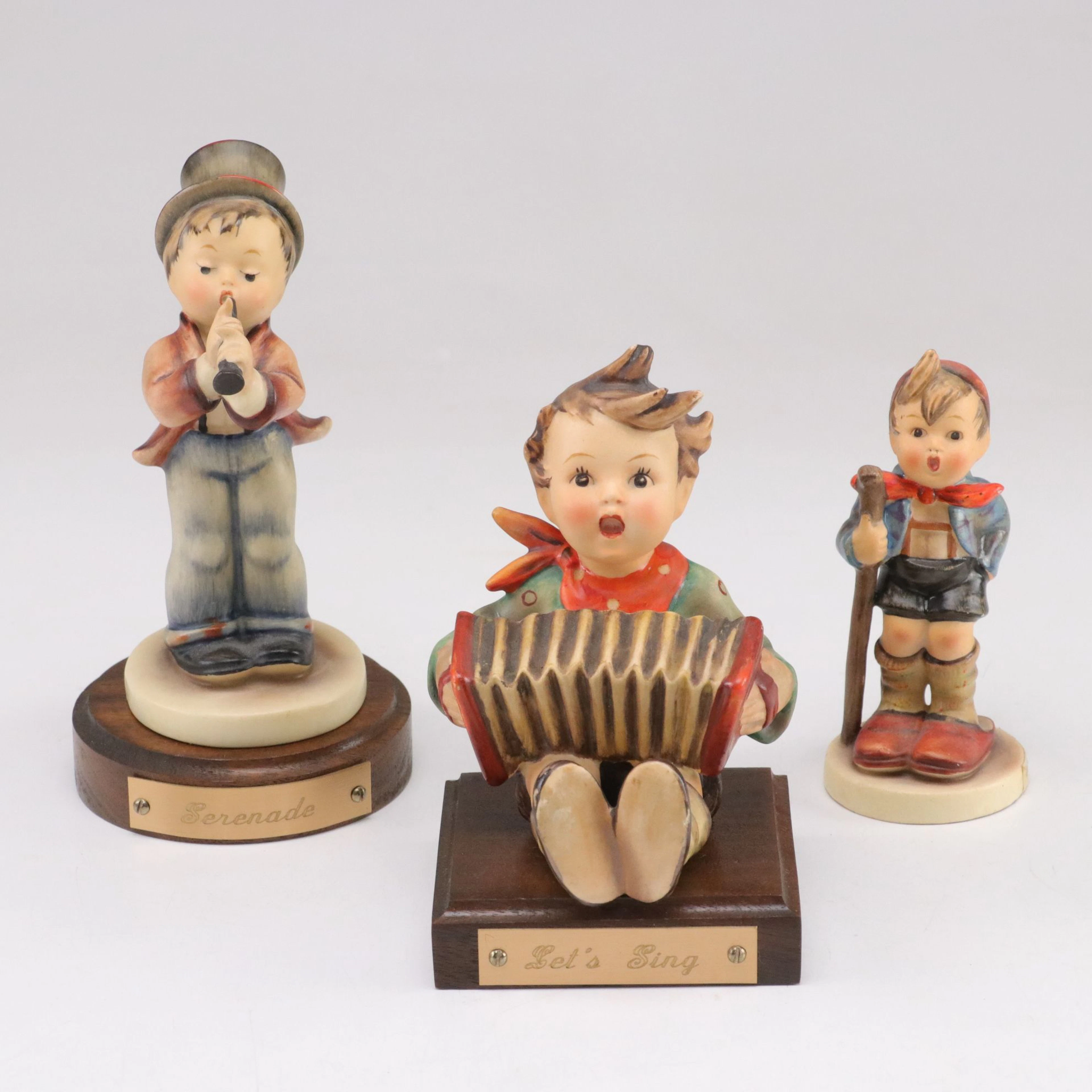 Goebel Porcelain "Let's Sing" and Other Figurines