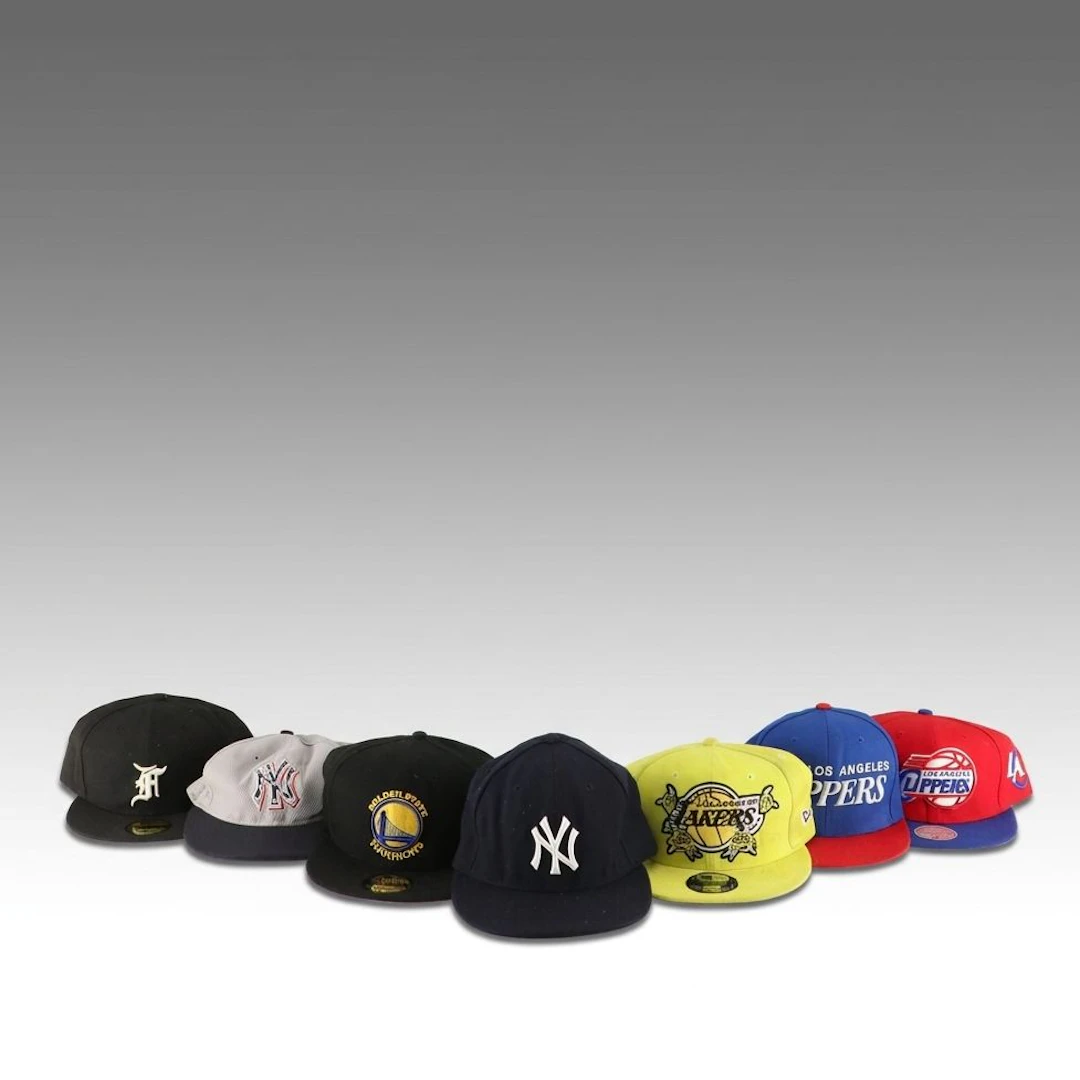 NBA and MLB Licensed Ball Caps from New Era and Mitchell & Ness