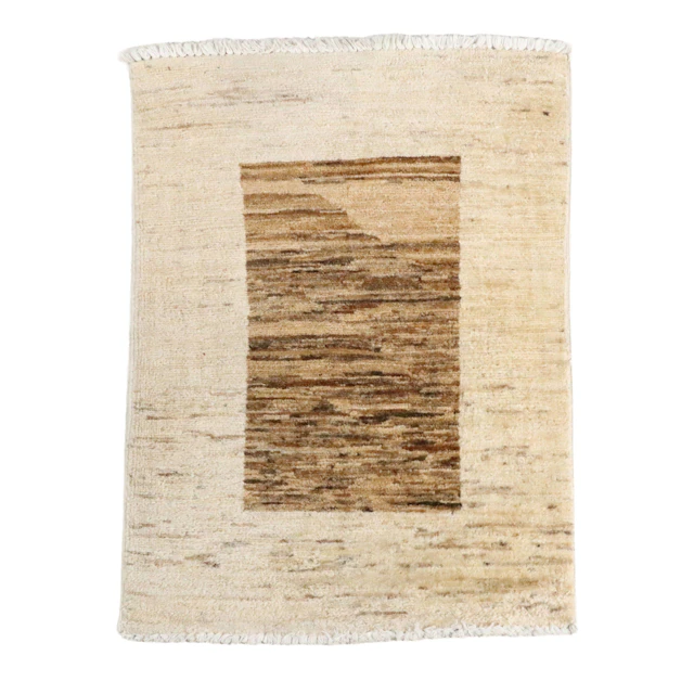 2'1 x 2'10 Hand-Knotted Gabbeh Accent Rug