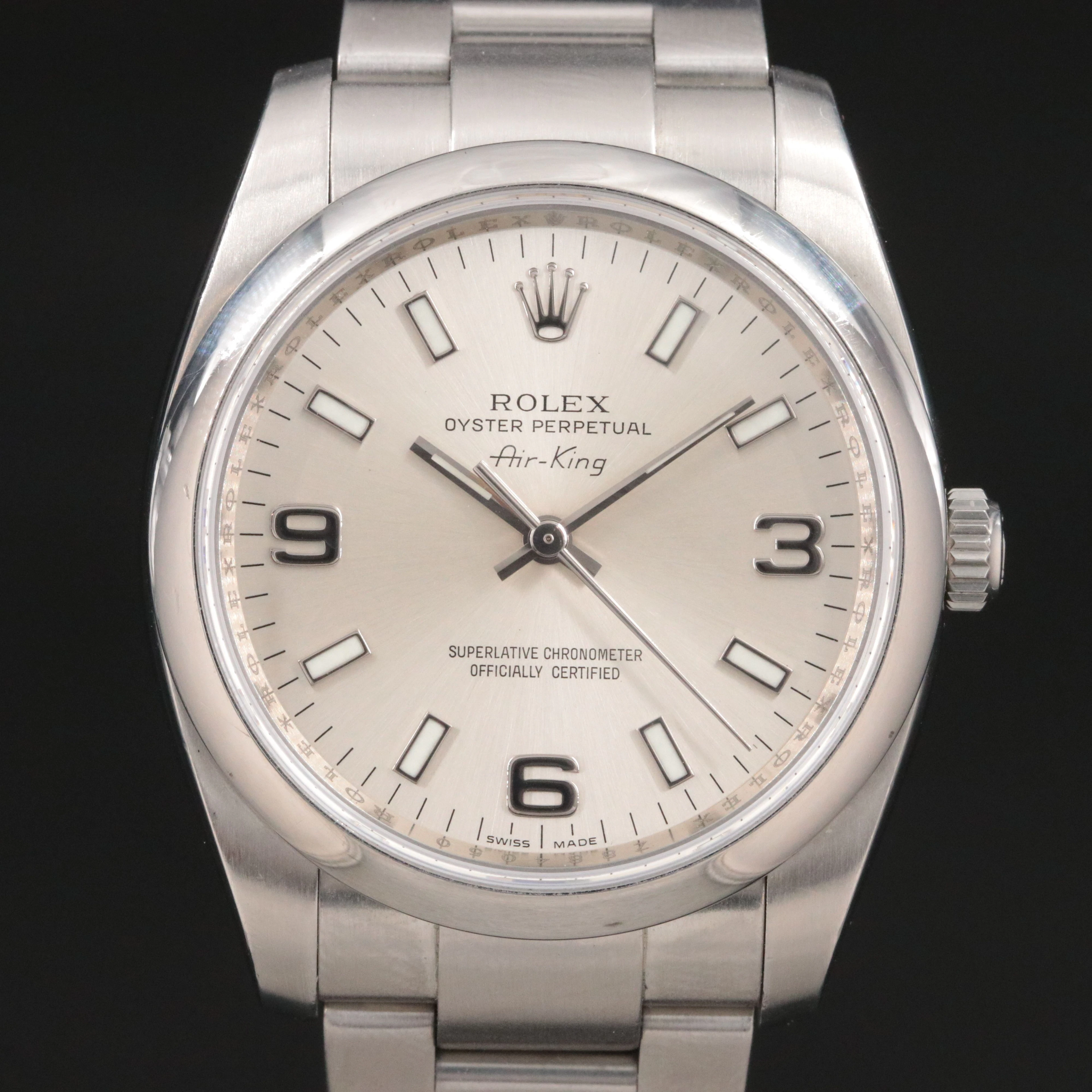 2006 Rolex Oyster Perpetual Air-King Model 114200