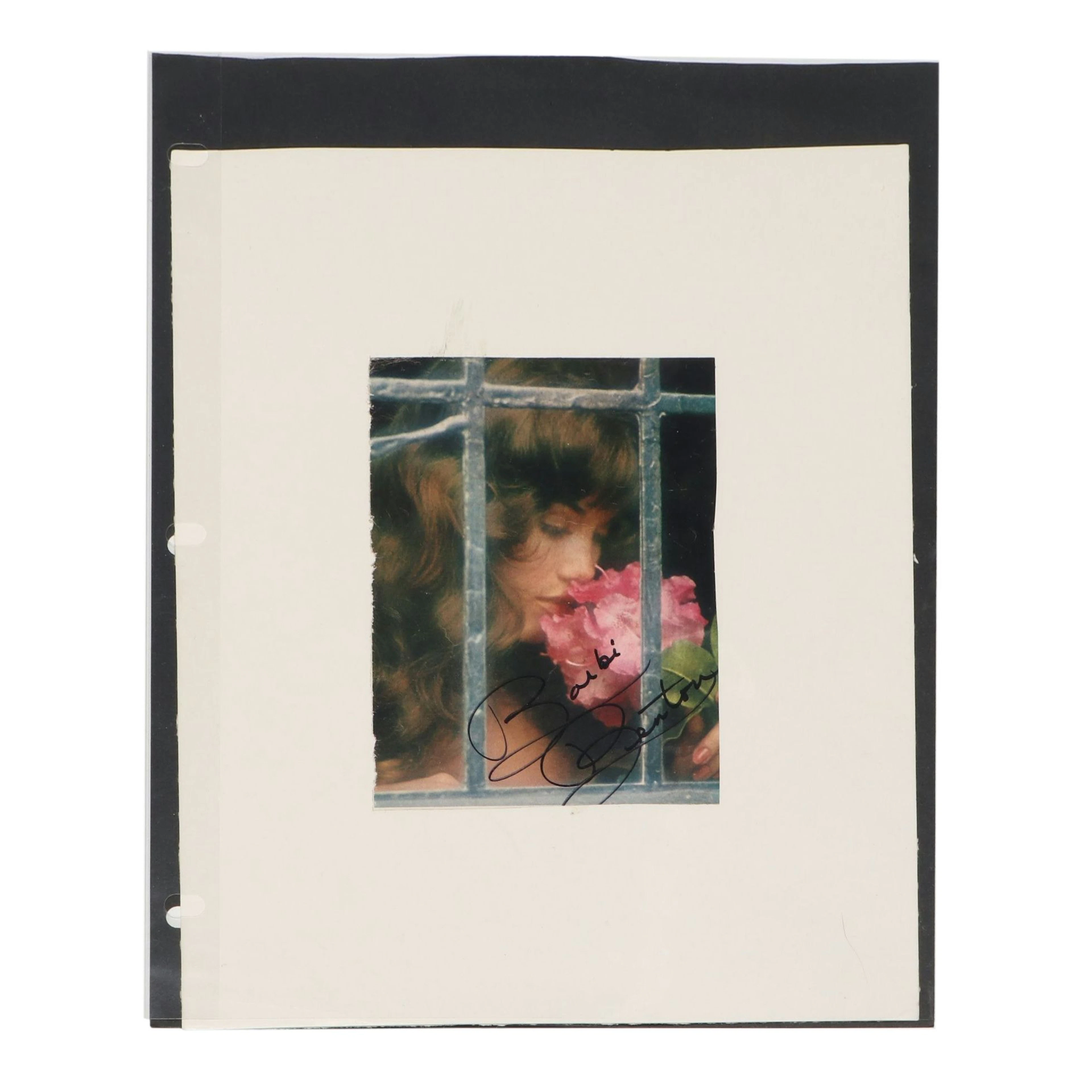 Barbi Benton Signed Offset Lithograph