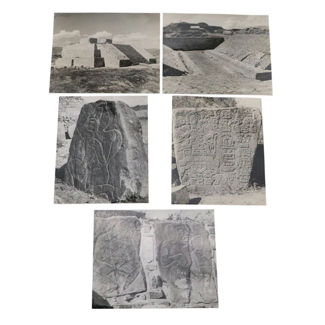 Bernard G. Silberstein Archeological Silver Gelatin Photographs of Mexico