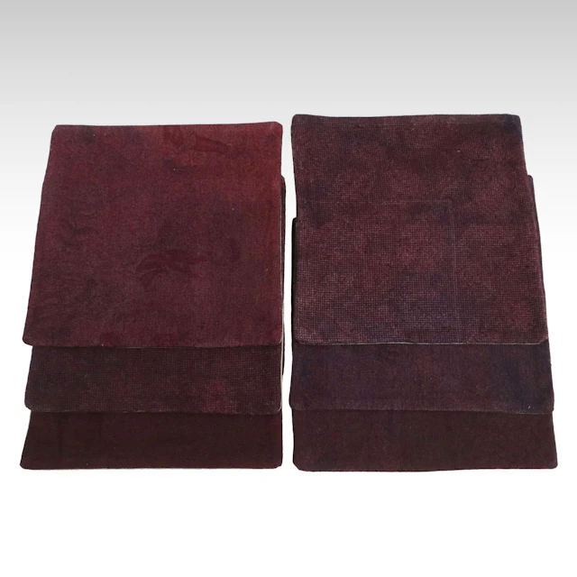 Turkish Overdyed Handwoven Rug Faced Pillow Covers