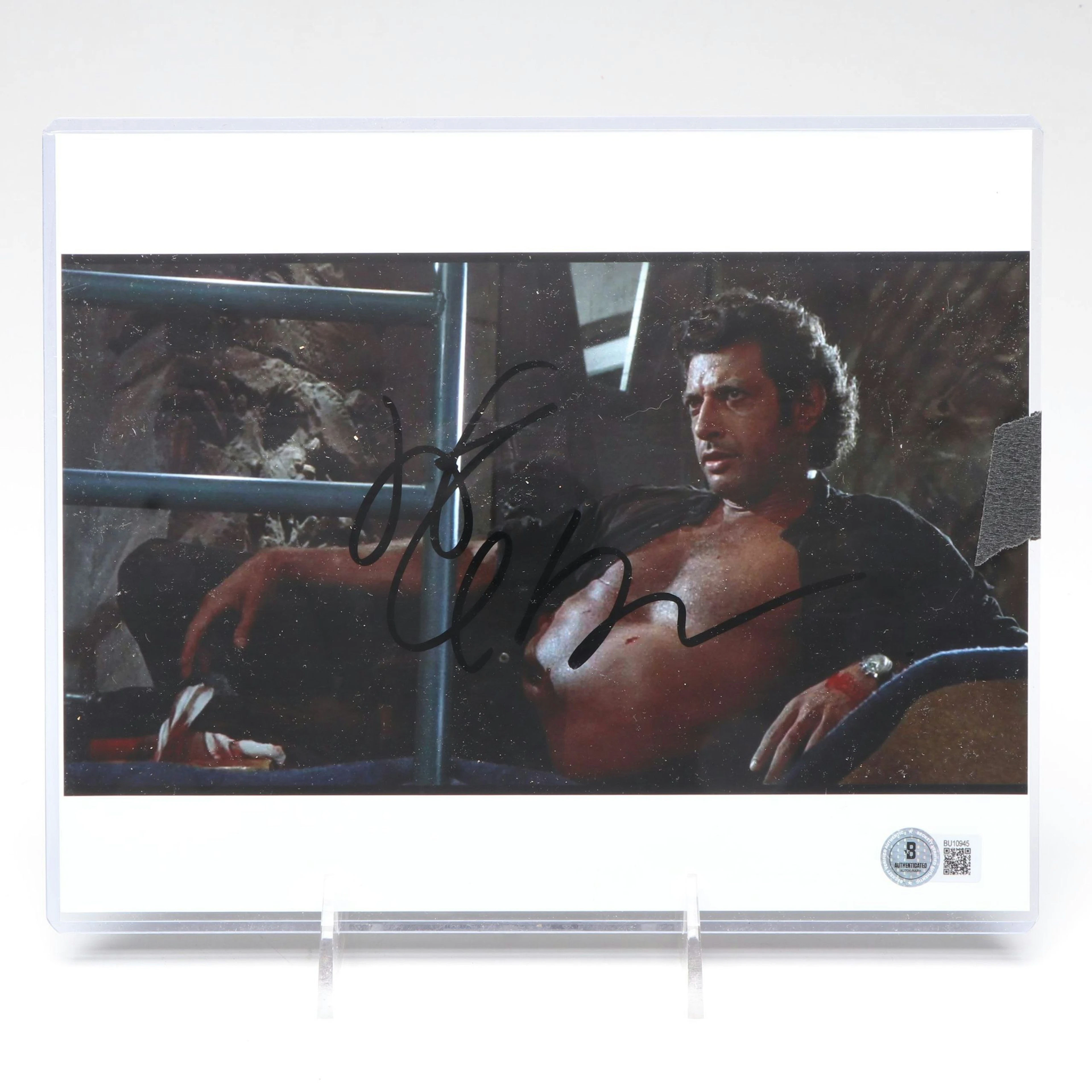 Jeff Goldblum Signed "Jurassic Park" Photograph, Beckett