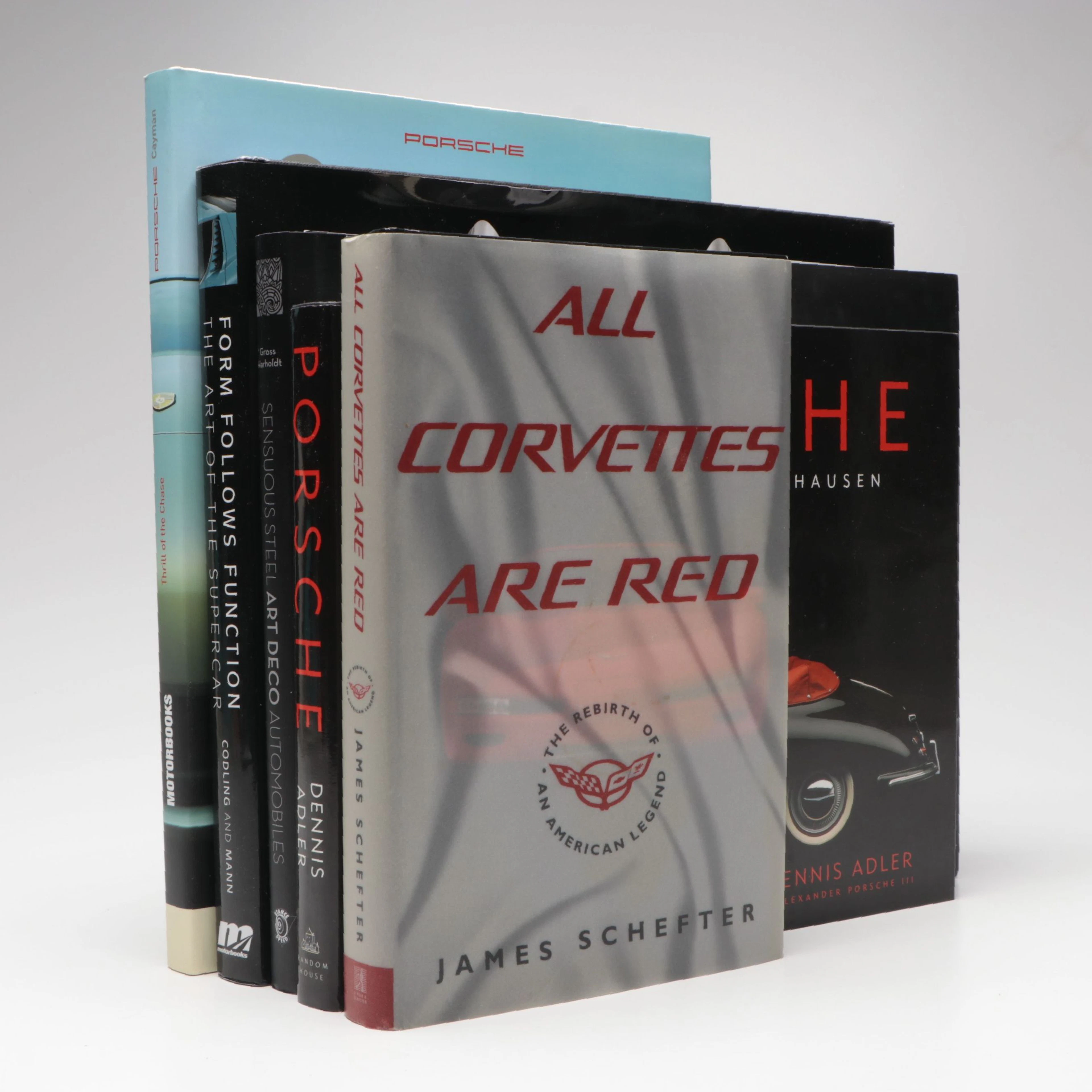 "All Corvettes Are Red," "Porsche: The Road From Zuffenhausen," and Other Books