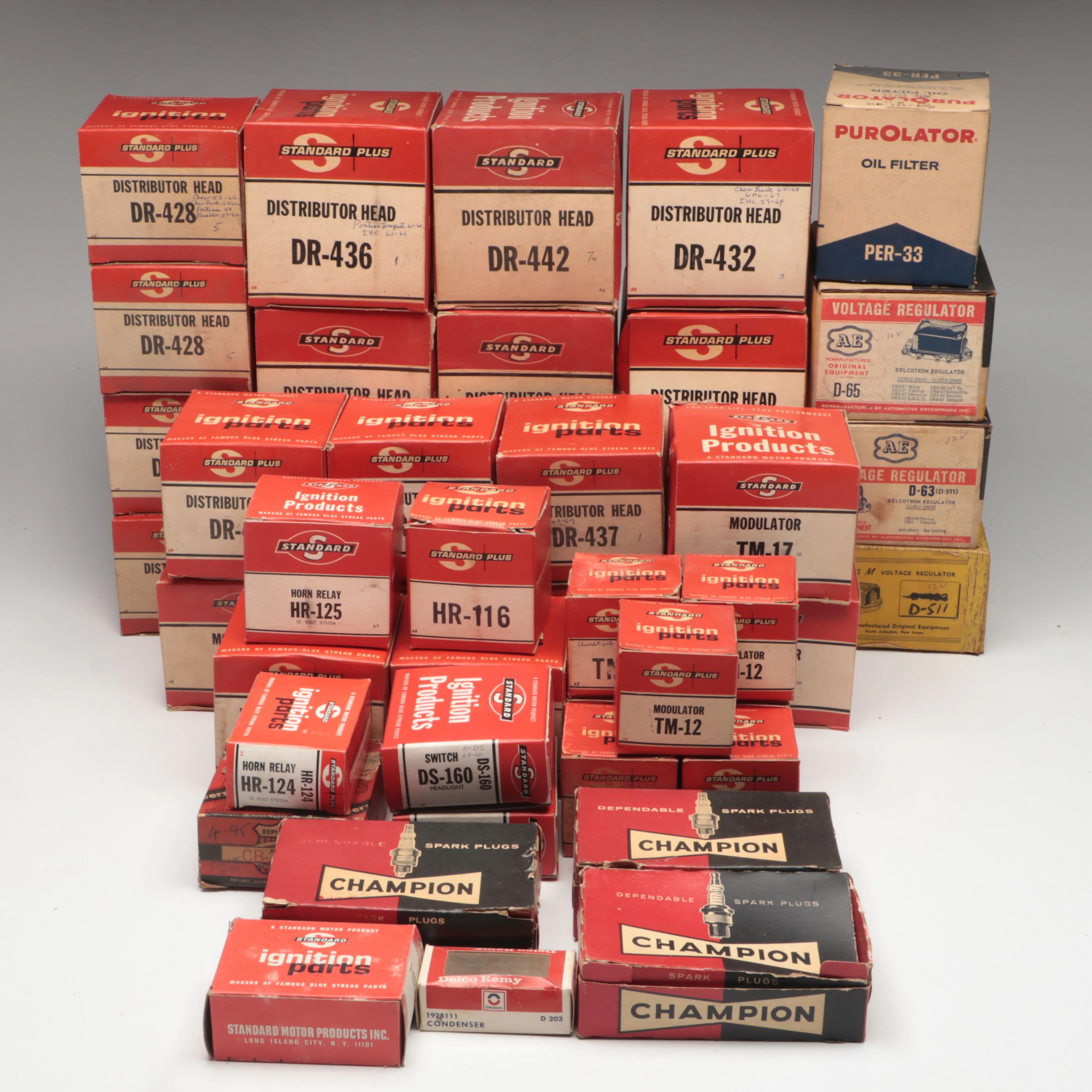 Standard Plus, Champion and Other Automotive Electrical and Engine Accessories