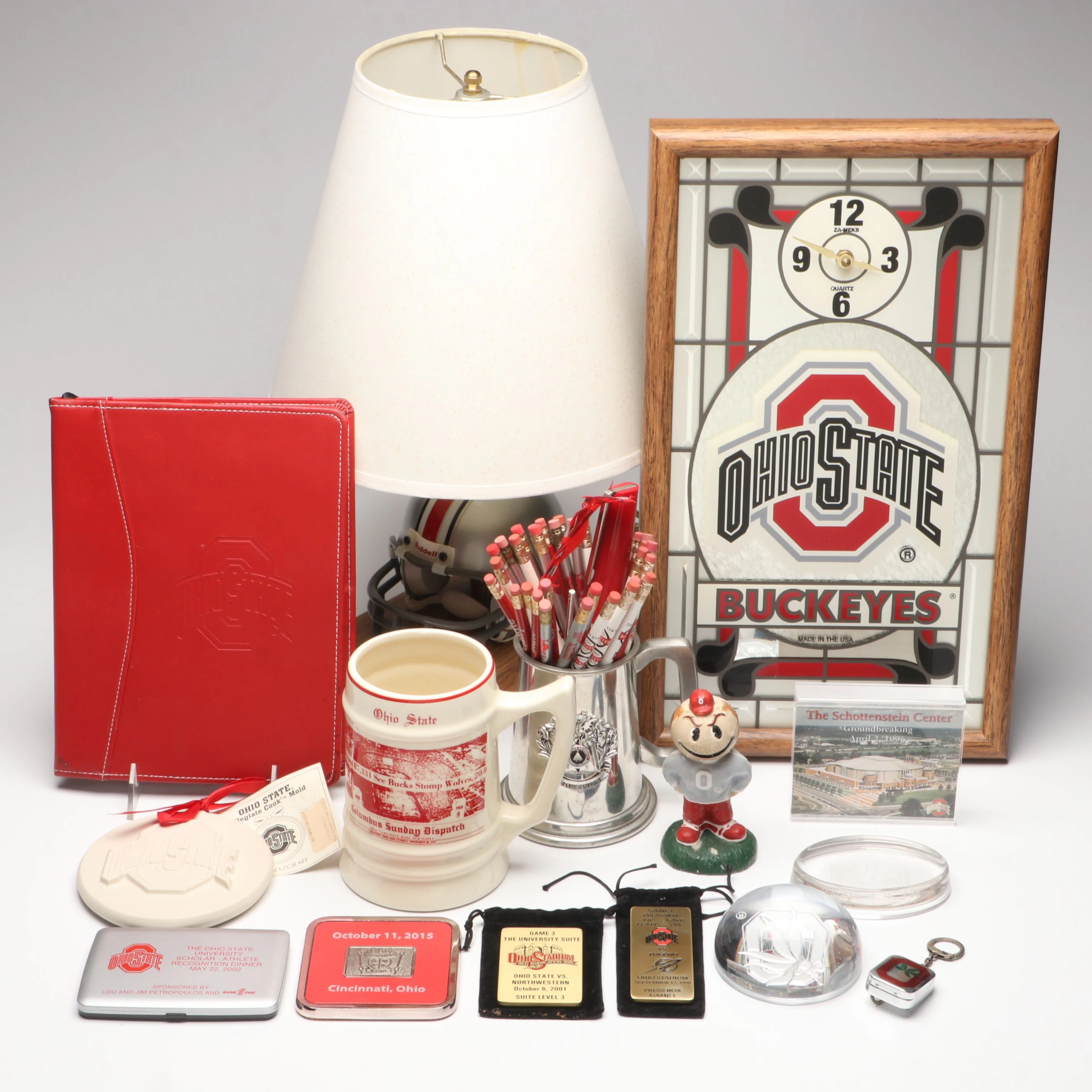 Ohio State University Buckeye Home Décor and Other Football Memorabilia